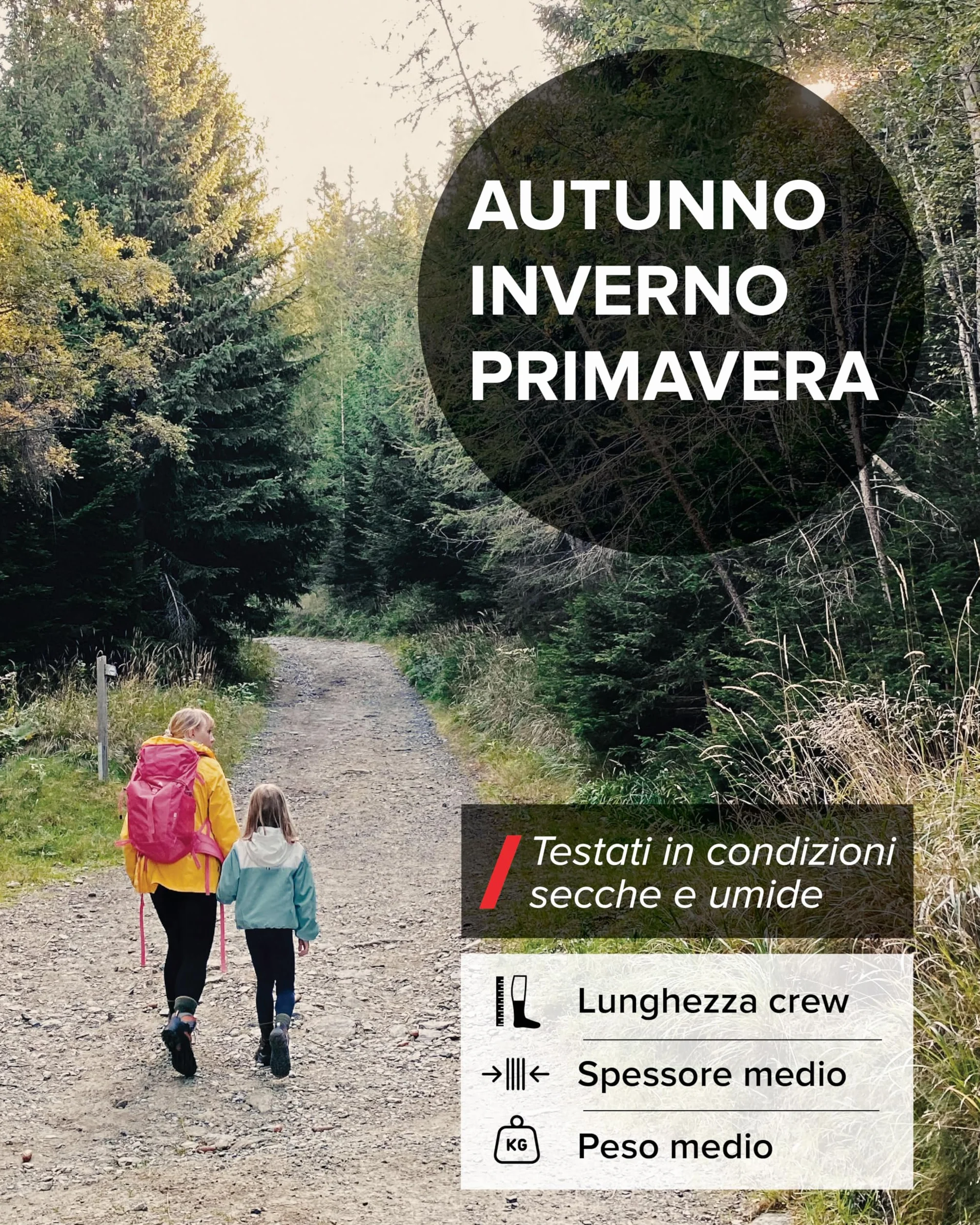 vitsocks Calzini Trekking Inverno LANA MERINO Antivescica Ragazzi, Ammortizzati Morbidi