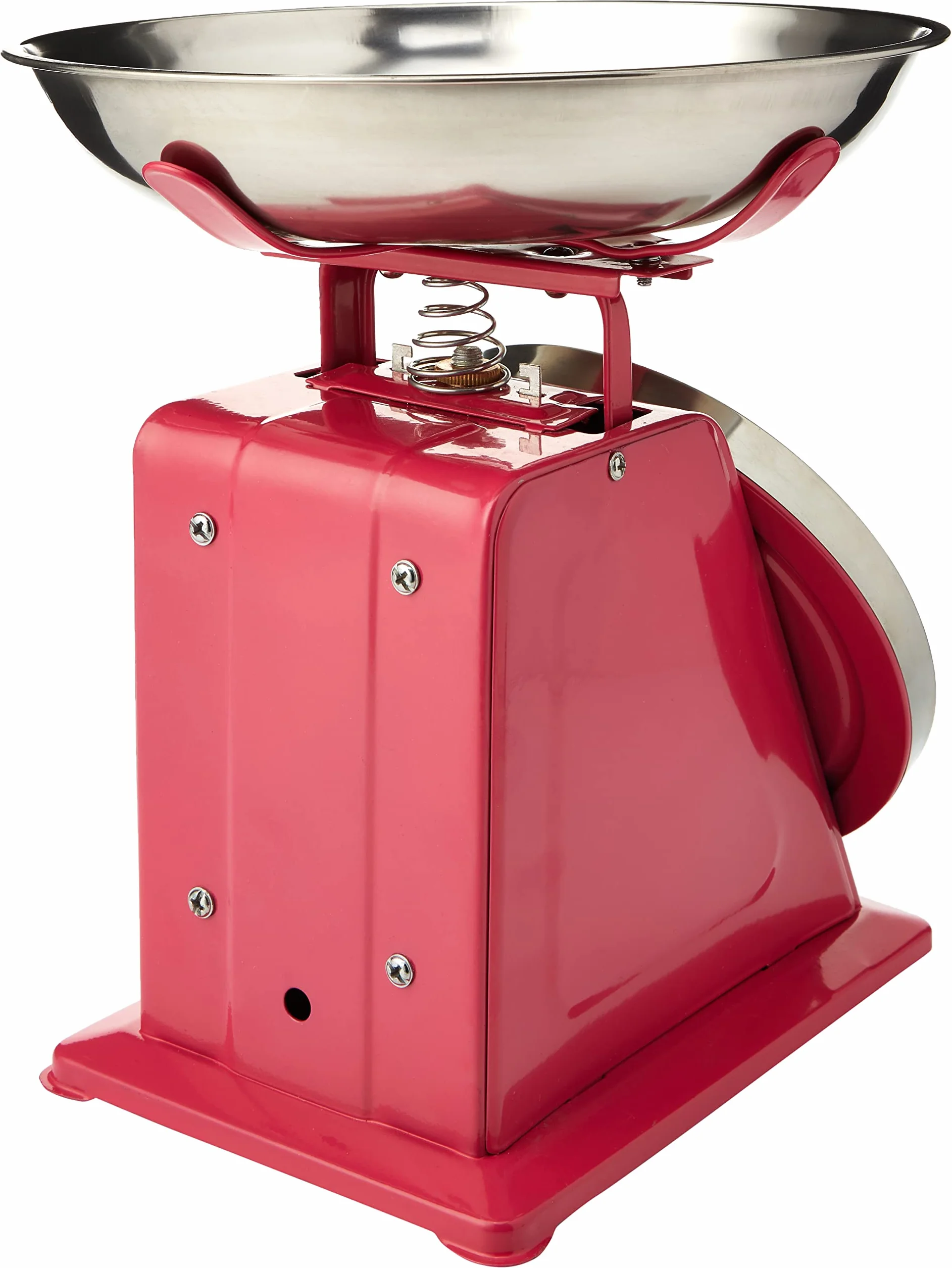 PREMIER Housewares 0807083 Bilancia da Cucina, Acciaio Inossidabile, 5 kg, Rosa