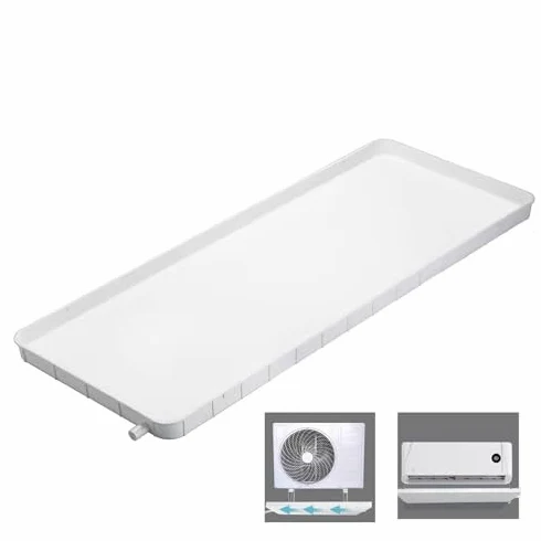 Kit di scarico per condizionatore d'aria, facile installazione per interni ed esterni, serbatoio universale di raccolta delle perdite d'acqua, vassoio antigoccia portatile