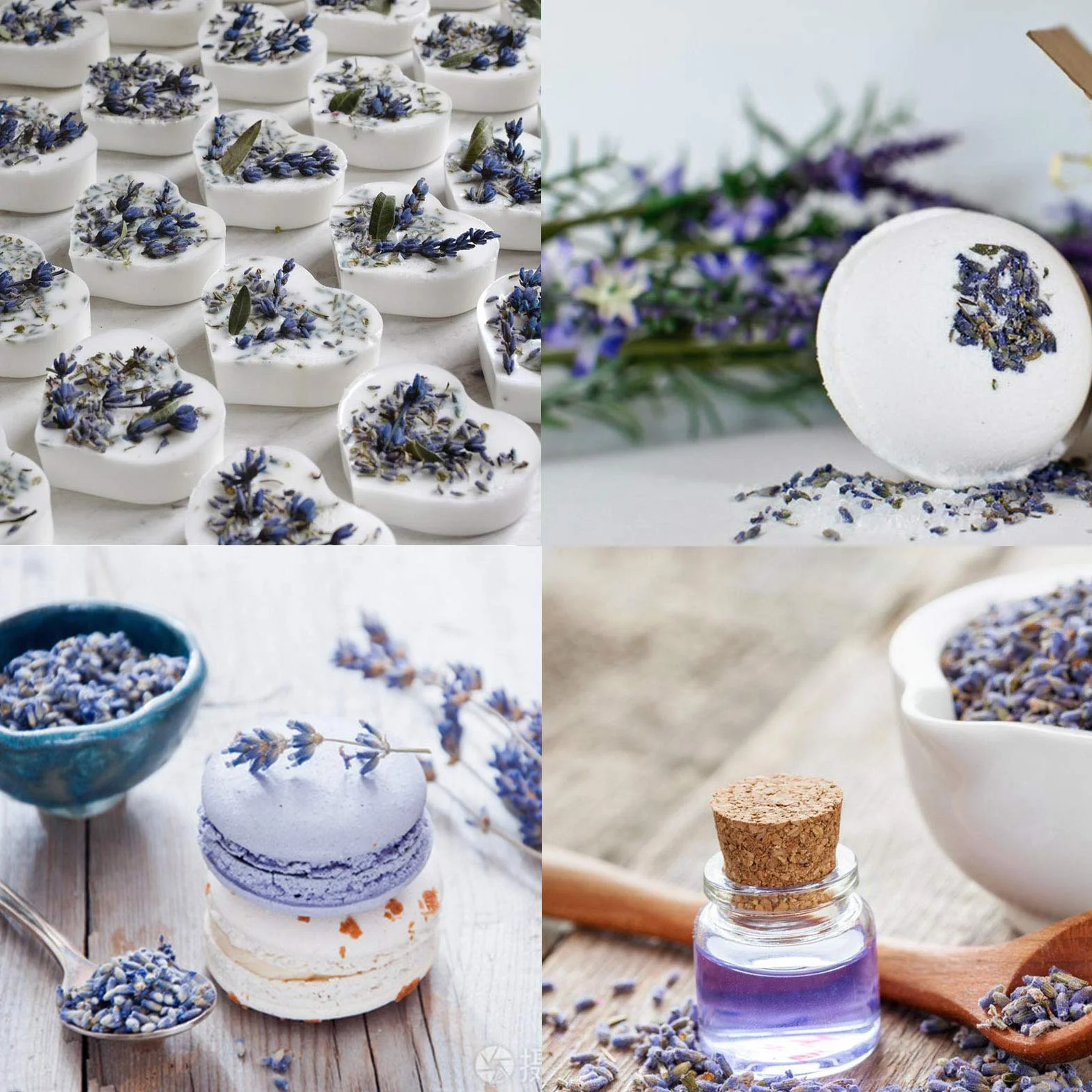 Fiori di Lavanda Boccioli Lavanda Essiccata per Sapone, Sacchetti Profumati, Matrimonio, 225g