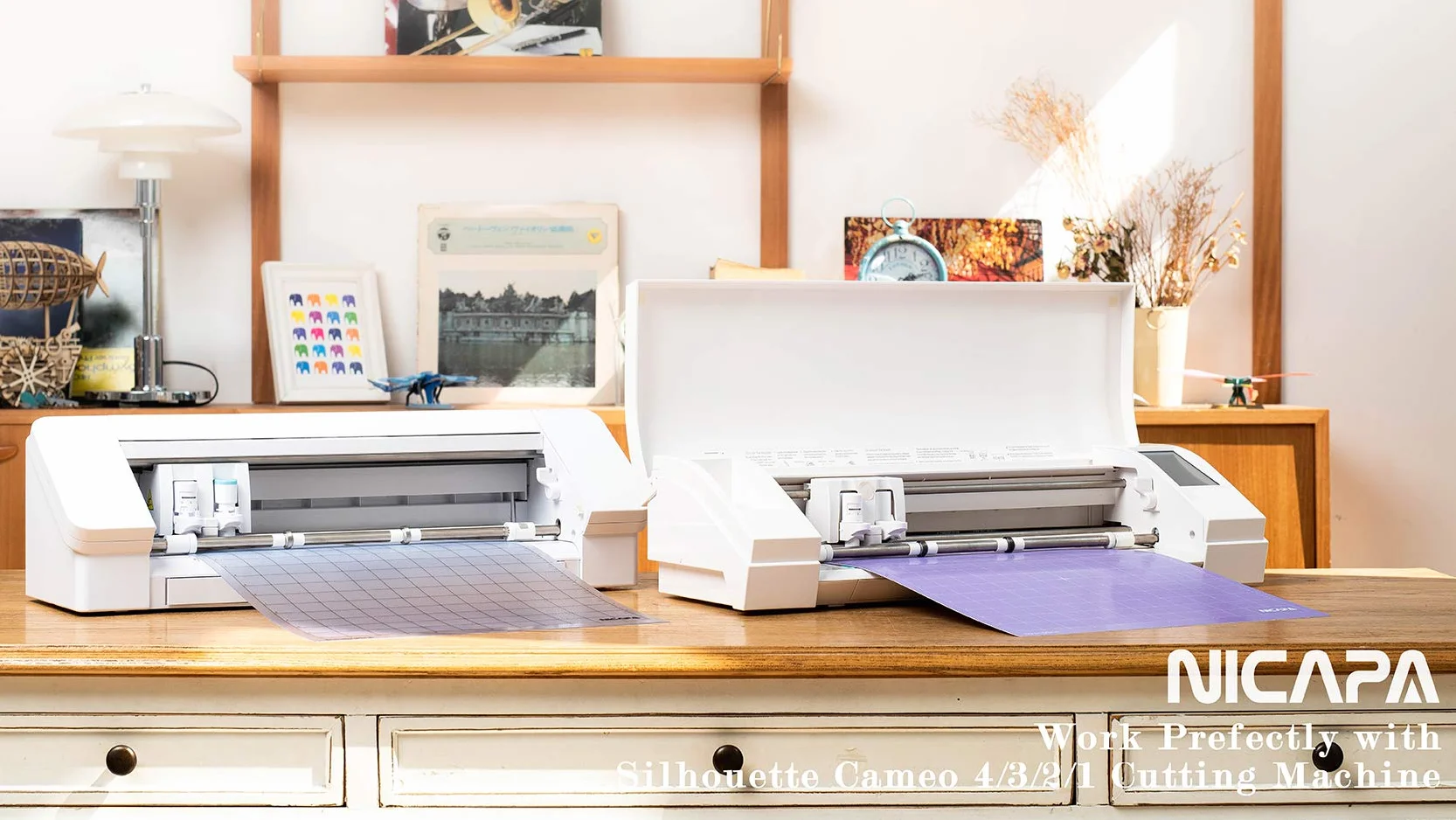 LightGrip Tappetino da Taglio per Silhouette Cameo 30,5x61 cm 3 Pezzi Adesivo Leggero