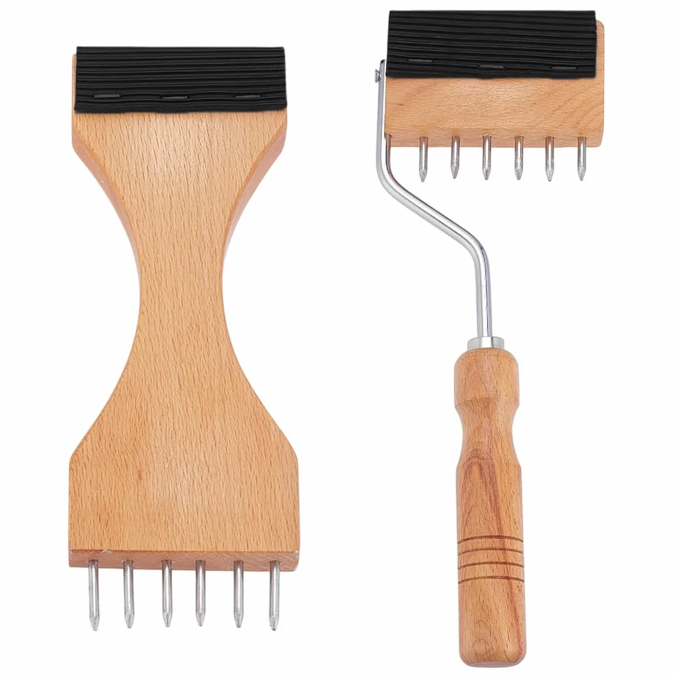 NBEADS 2 pz Strumento per Riparazione Tappezzeria Barella in Fettuccia di Legno