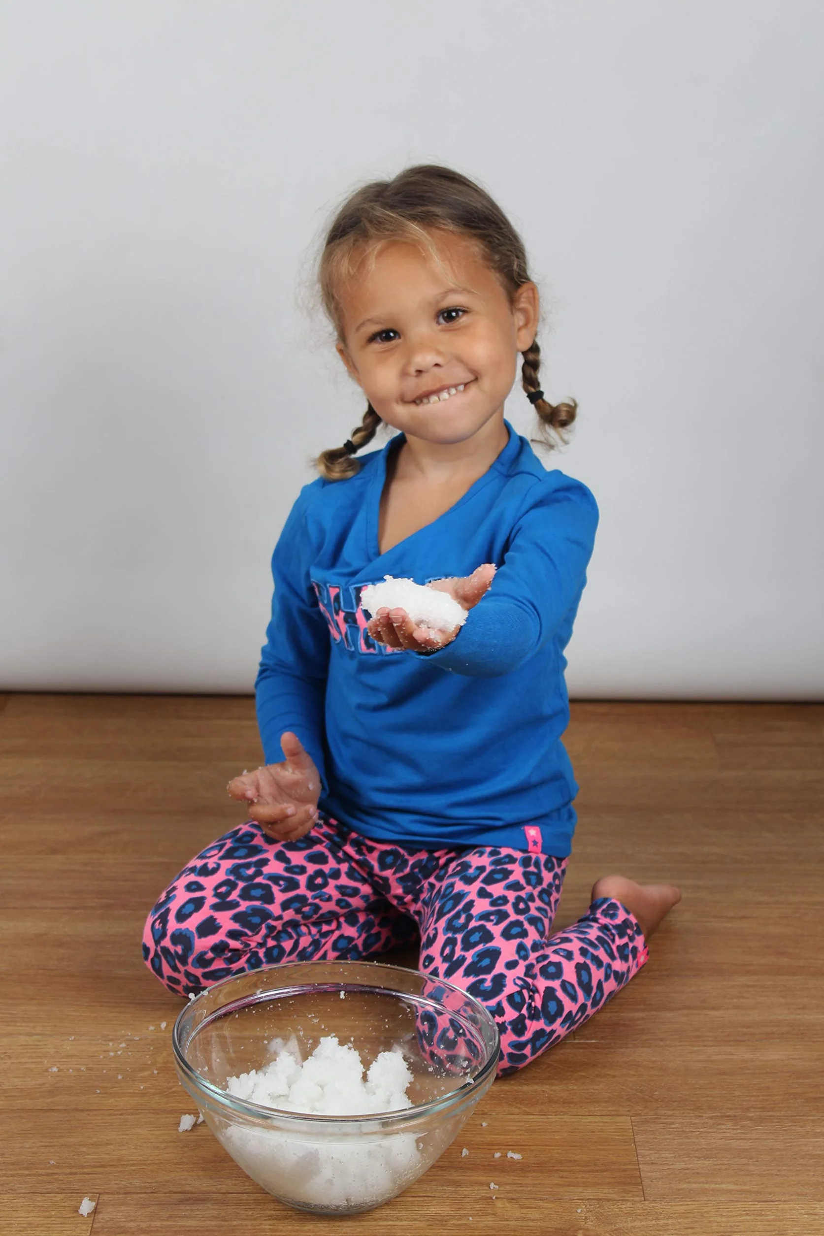 ZIMPLI Snoball Play 2 Use Giocattolo Neve Artificiale per Bambini 4-9 Anni