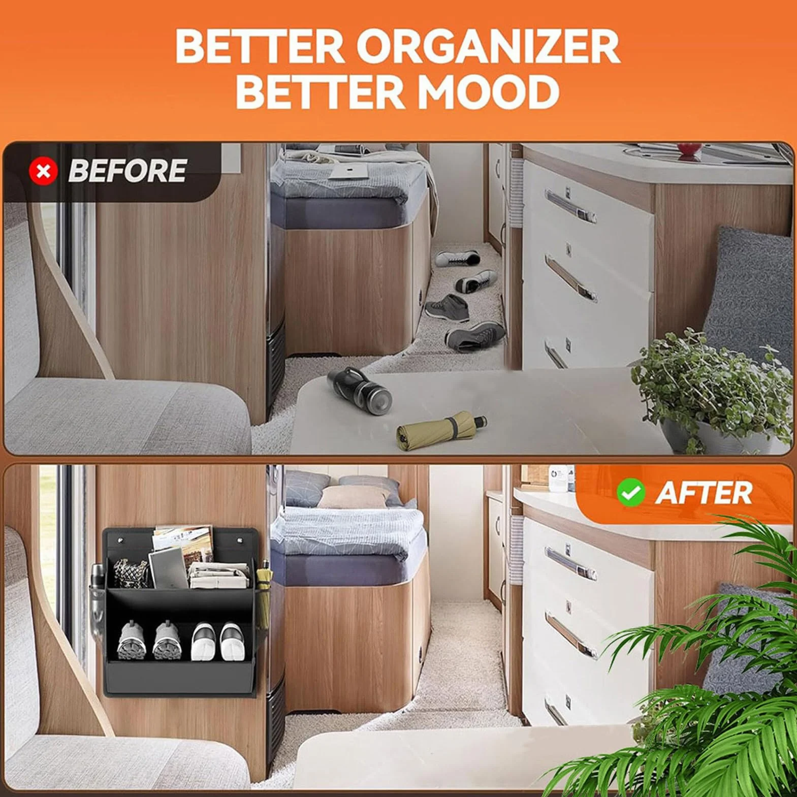 Organizer per scarpe da appendere sopra la porta per armadio ingresso bagno