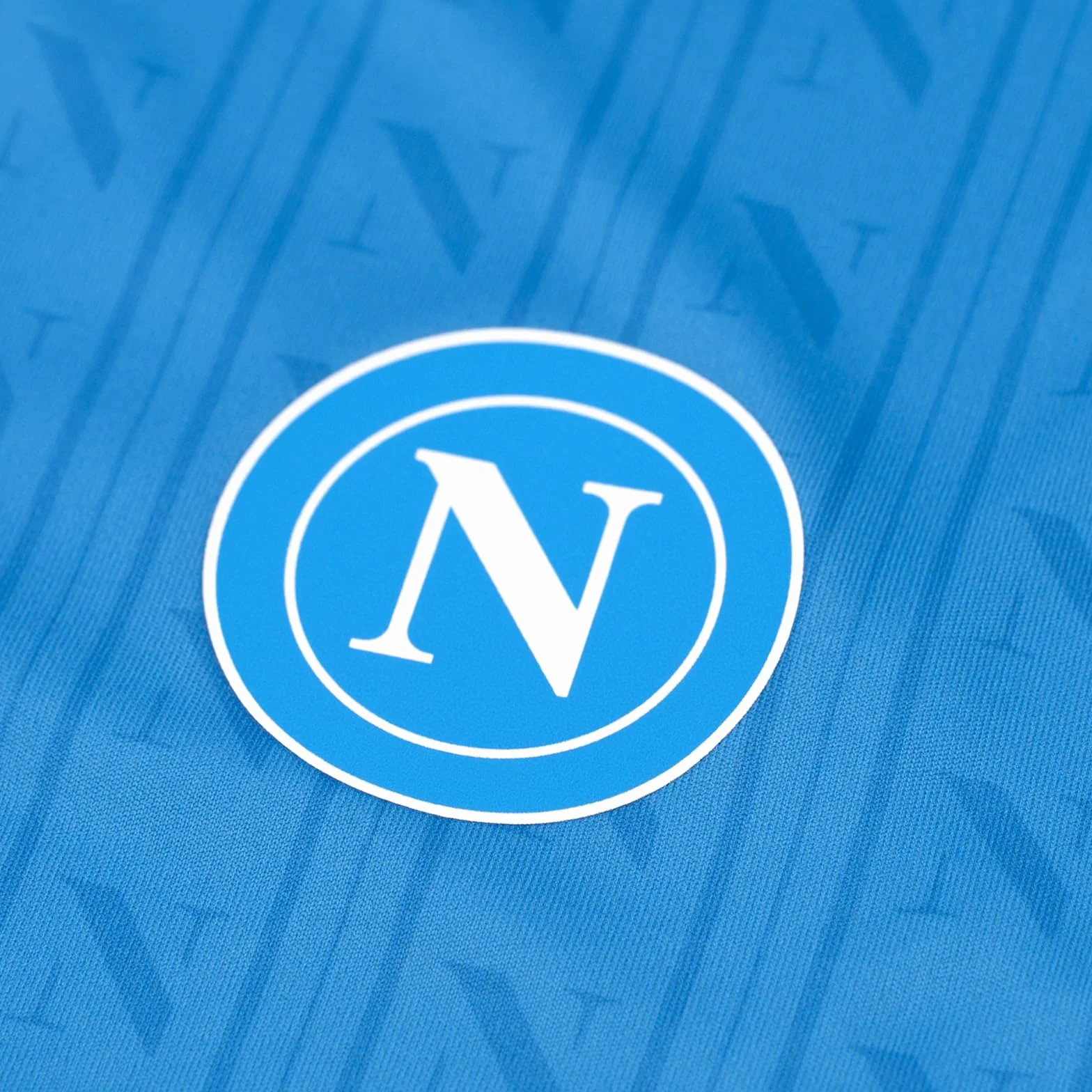 SSC Napoli Maglia Replica Home EA7 T-Shirt Adulto