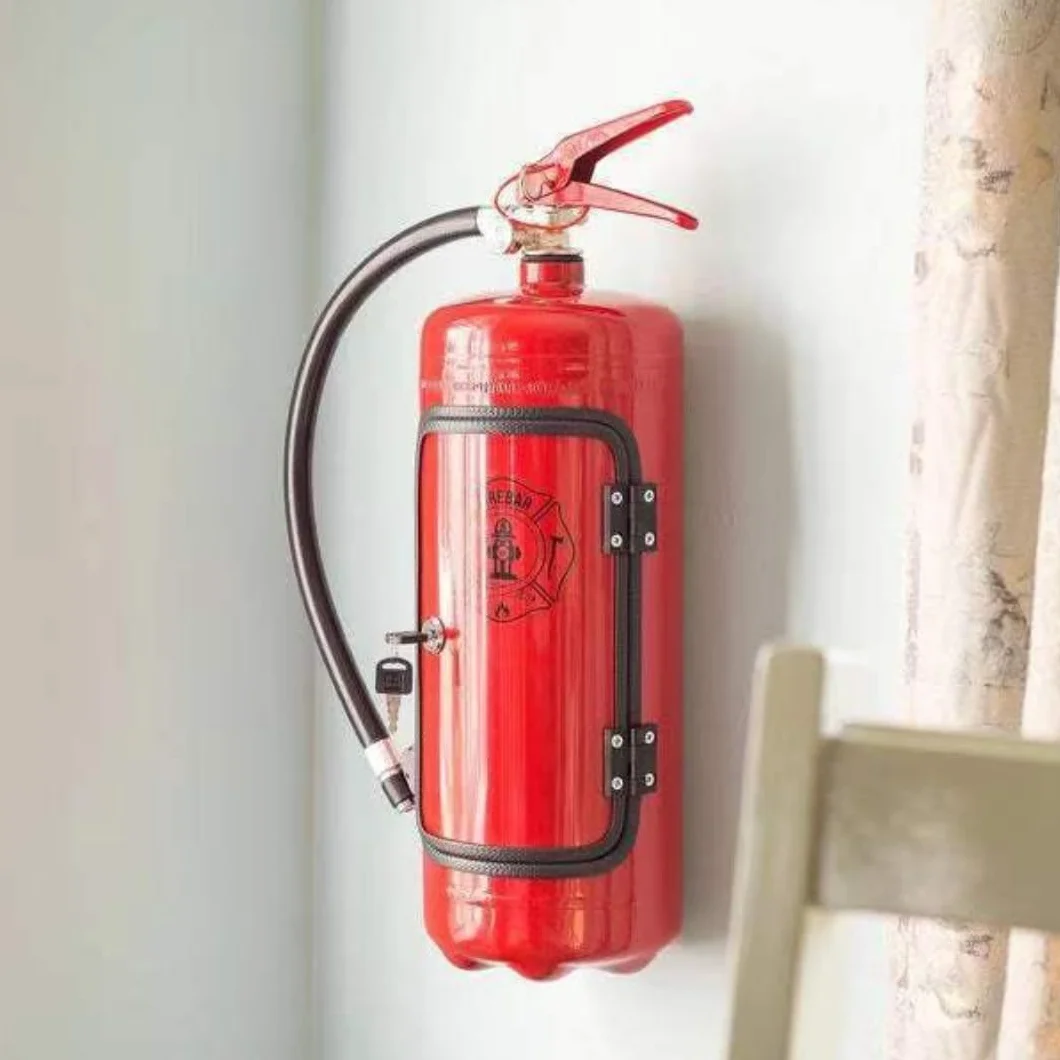 Mini Bar Estintore, Scatola Portavino A Forma di Estintore, Scatola di Vino A Forma di Estintore Bottiglia di Vino Porta Regalo