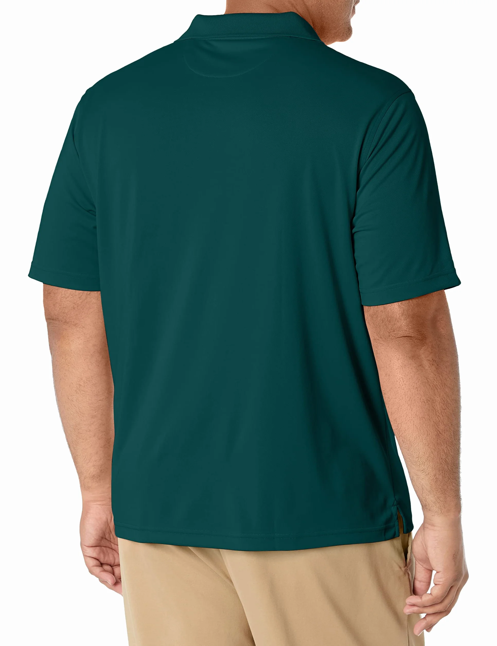 Amazon Essentials Uomo Polo da Golf a Maniche Corte Asciugatura Rapida