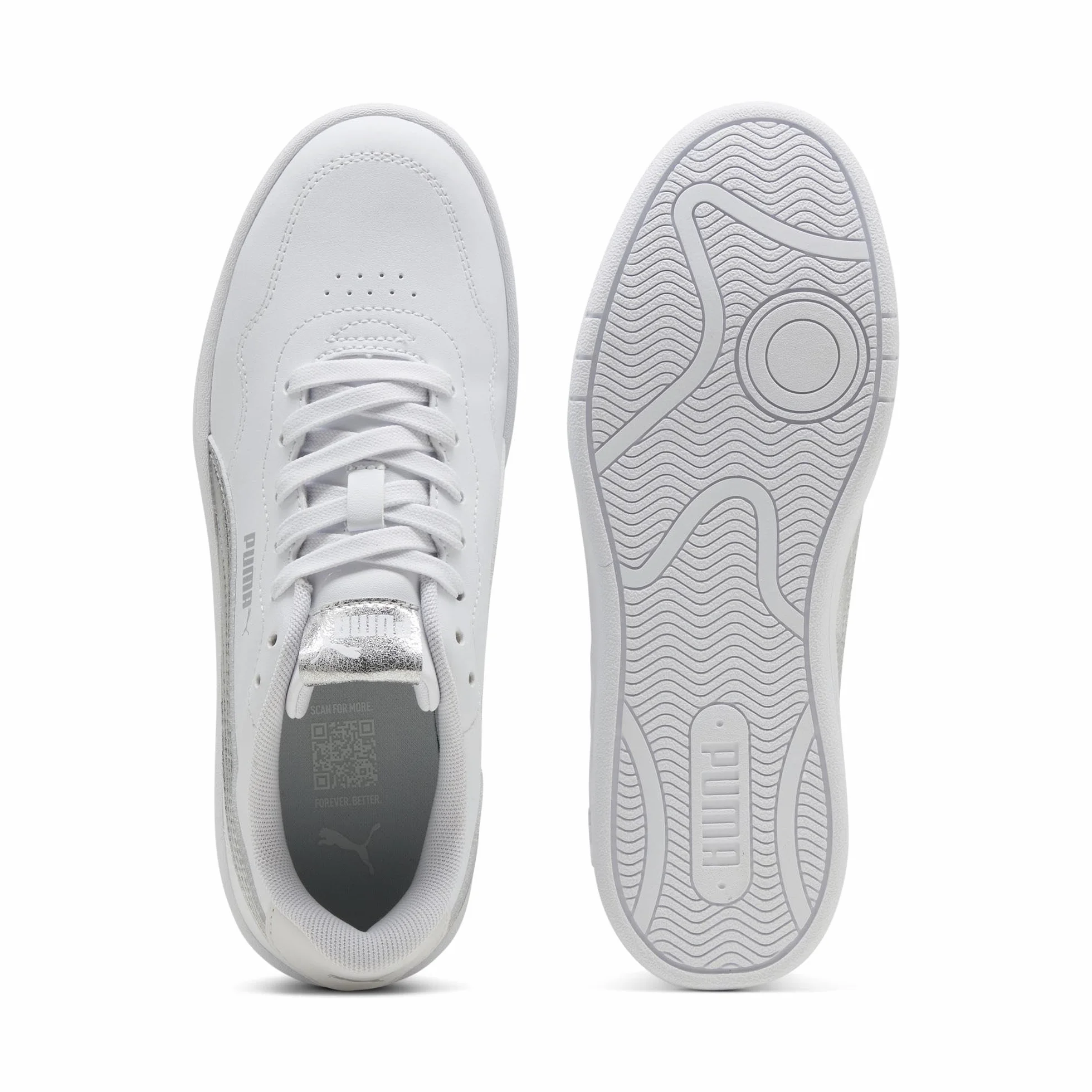 PUMA Court Lally Metallic Whisper Scarpe da Ginnastica Donna