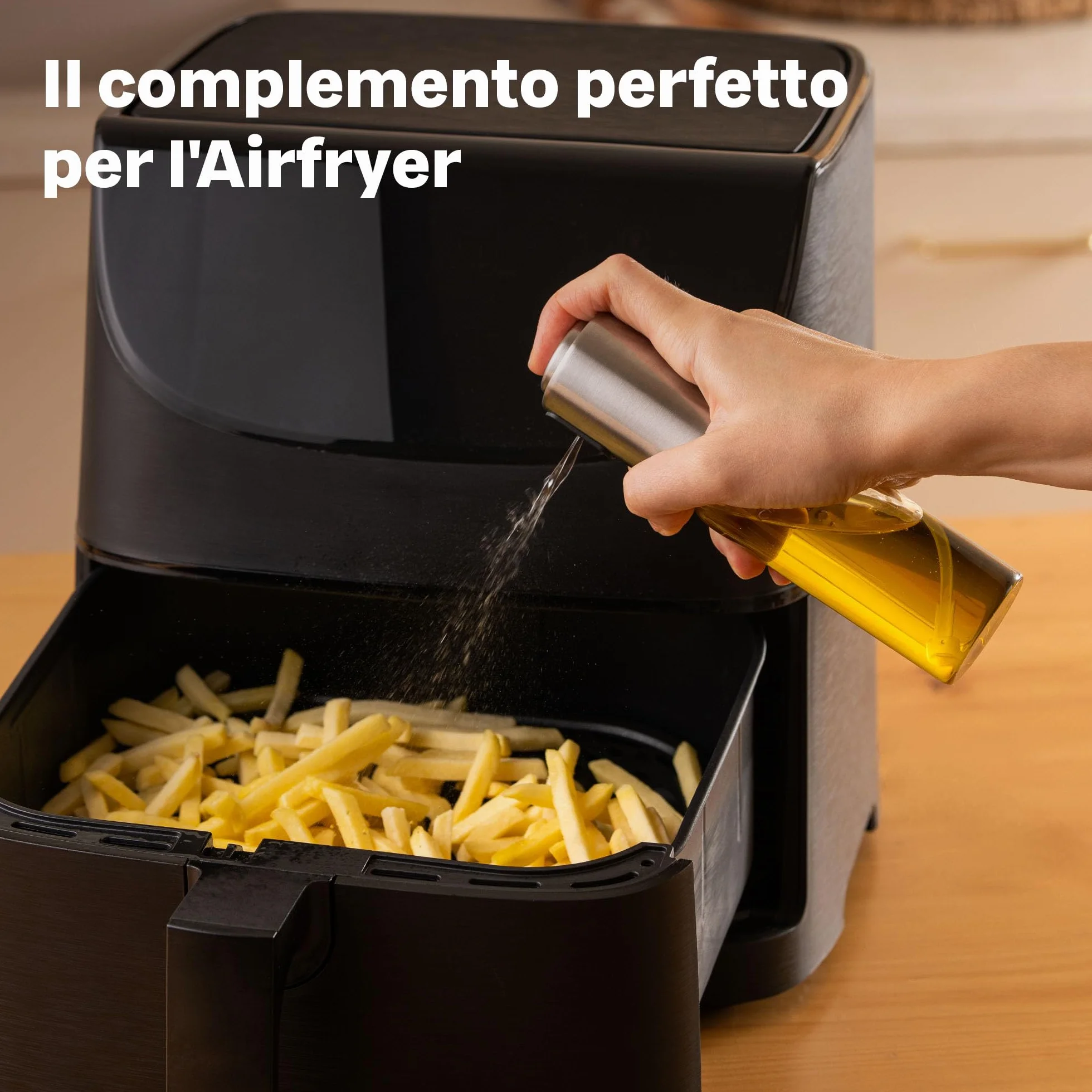 SILBERTHAL Spruzzatore Olio 120ml Vetro Acciaio Inossidabile Spray