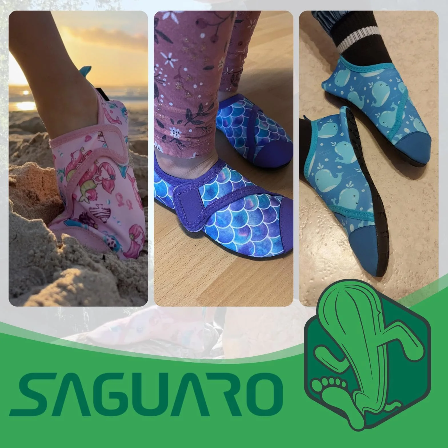 SAGUARO Scarpe Acquatici Bambino Asciugatura Rapida Traspiranti Touch X