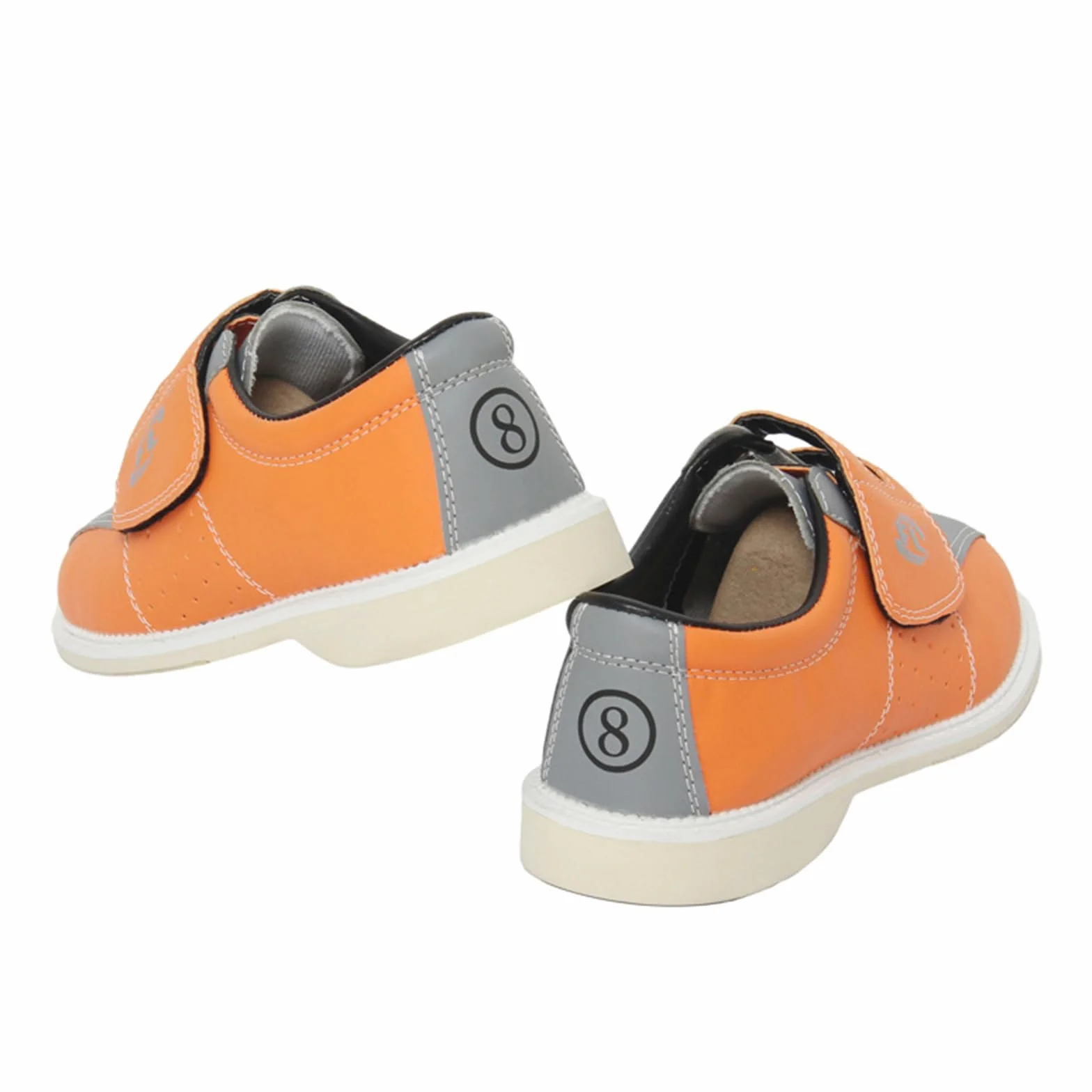 JiuQing Scarpe da Bowling Uomo Donna Indoor Suola Scorrevole Gancio-Anello Leggere