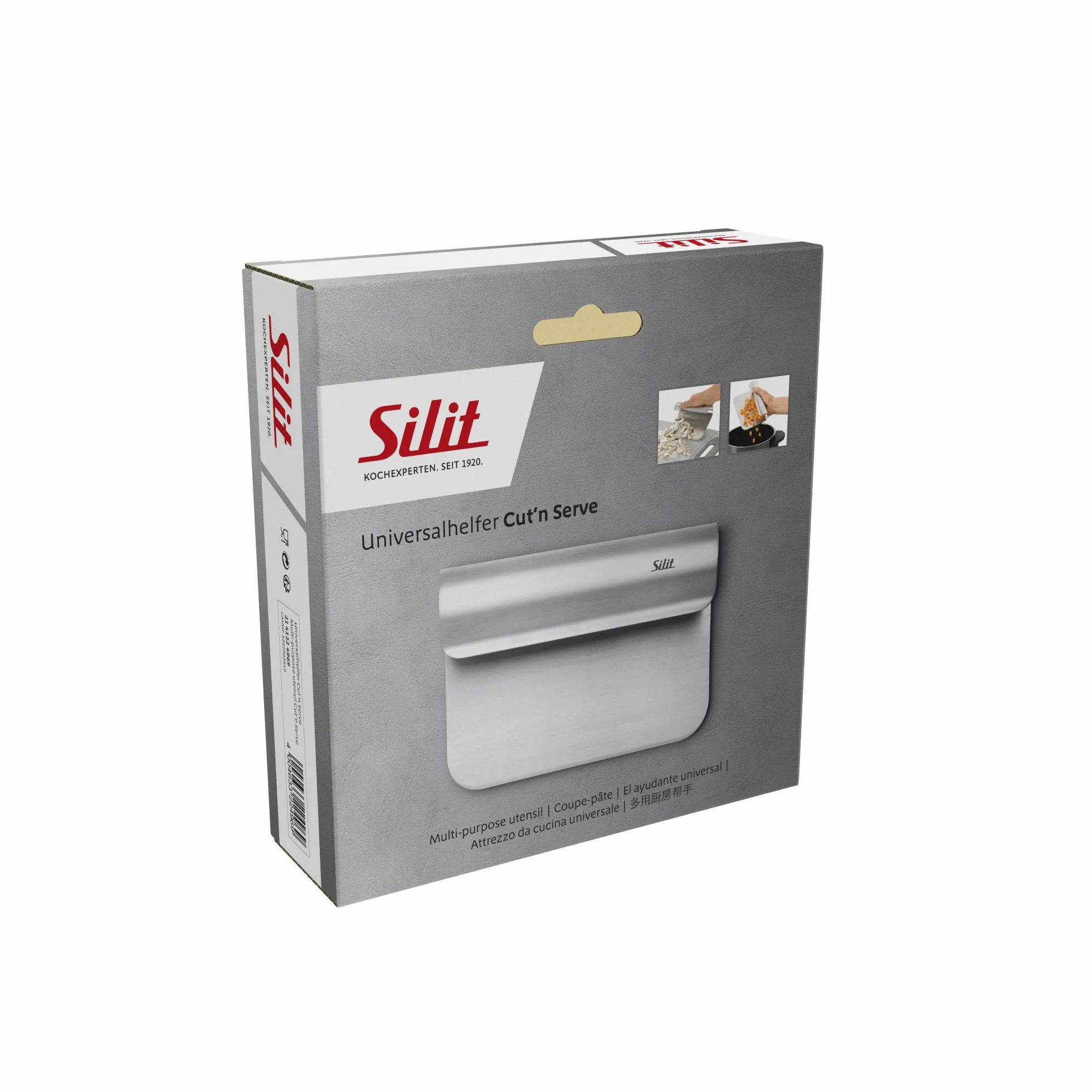 Silit Cut'n Serve - Aiuto Universale in Acciaio Inox 18/10 Opaco