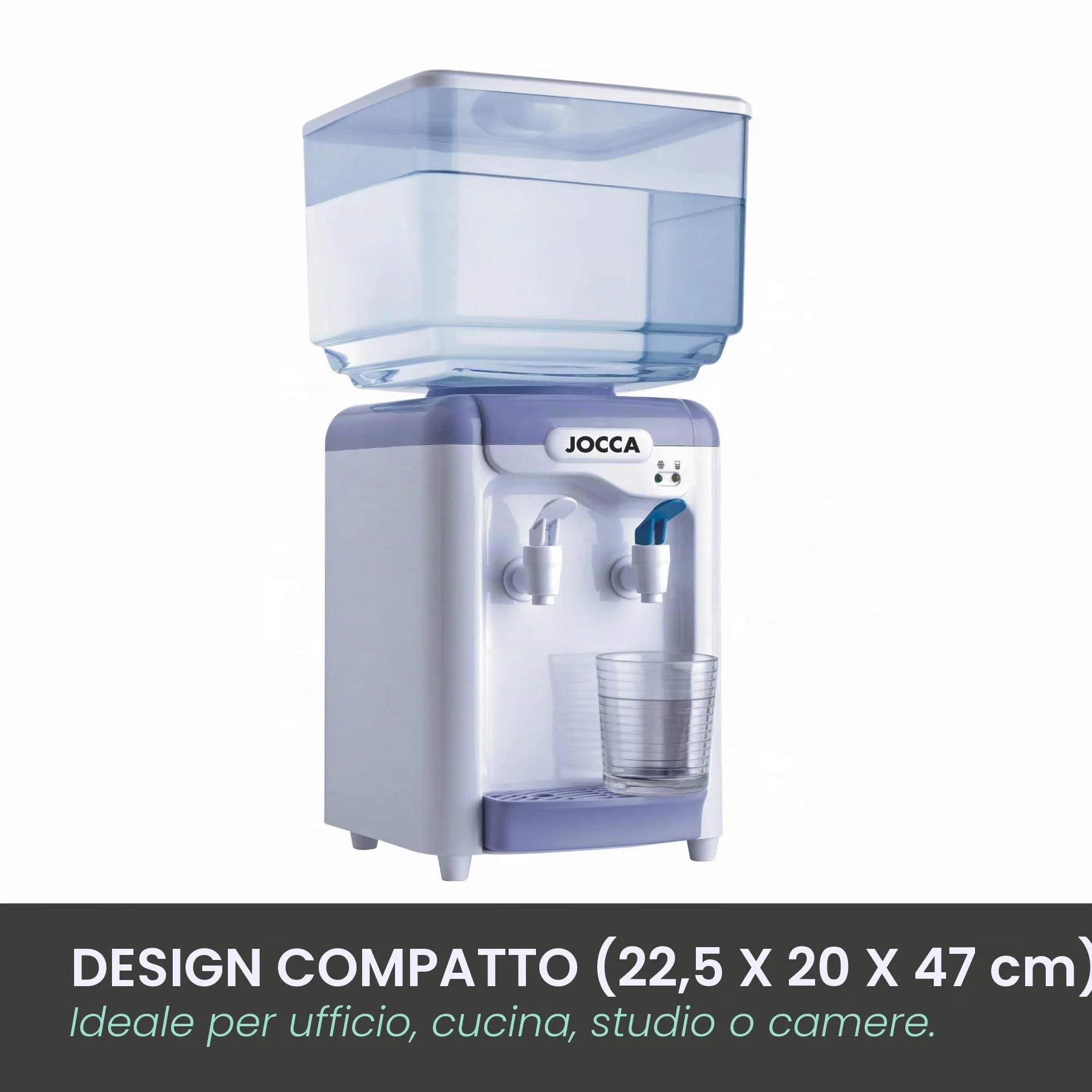 Jocca Distributore Acqua Elettrico 7L Display Digitale Sistema di Raffreddamento