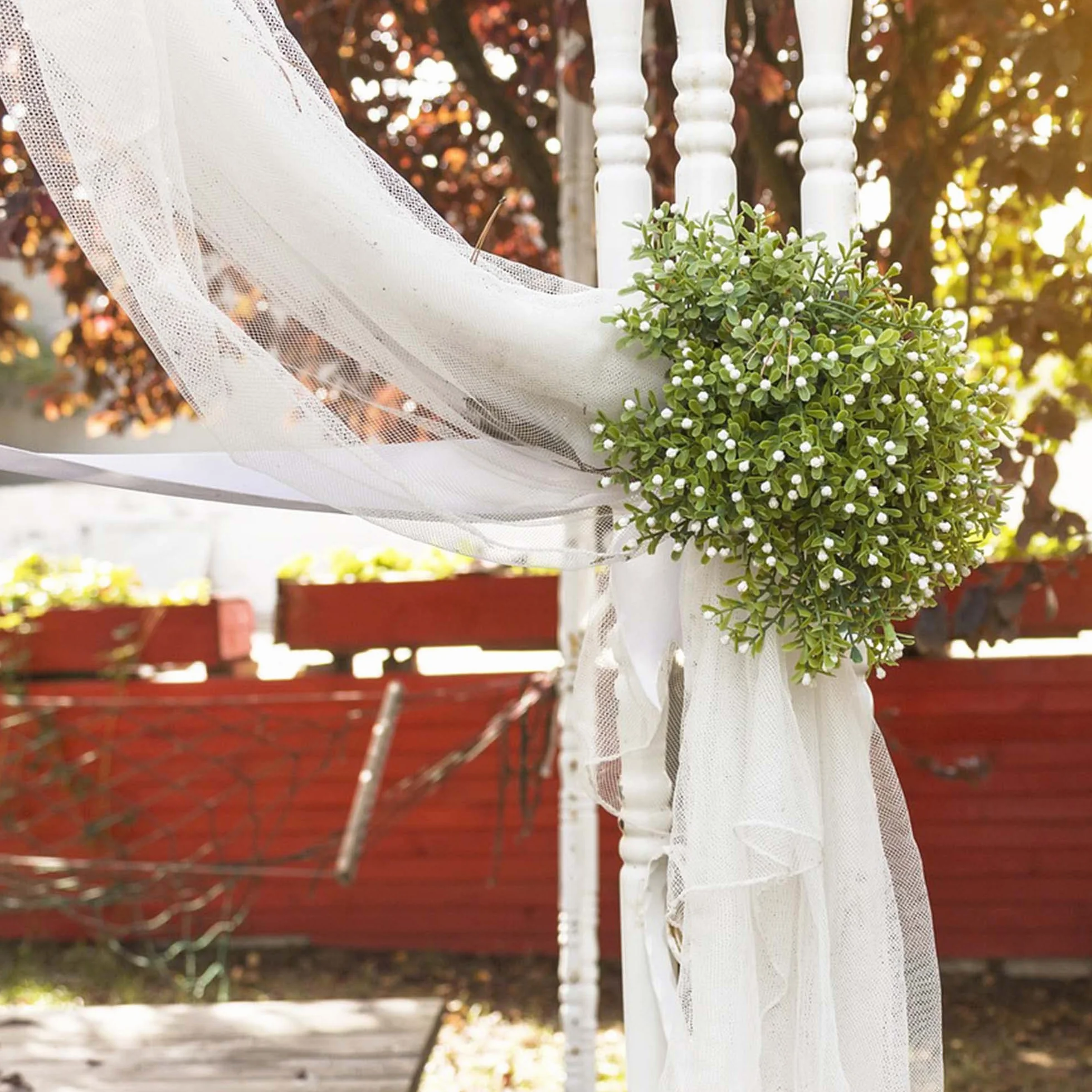 BARATTI Bobina Tulle 100 Metri x 12,5 Cm Altezza Tinta Unita per Decorazioni Matrimonio