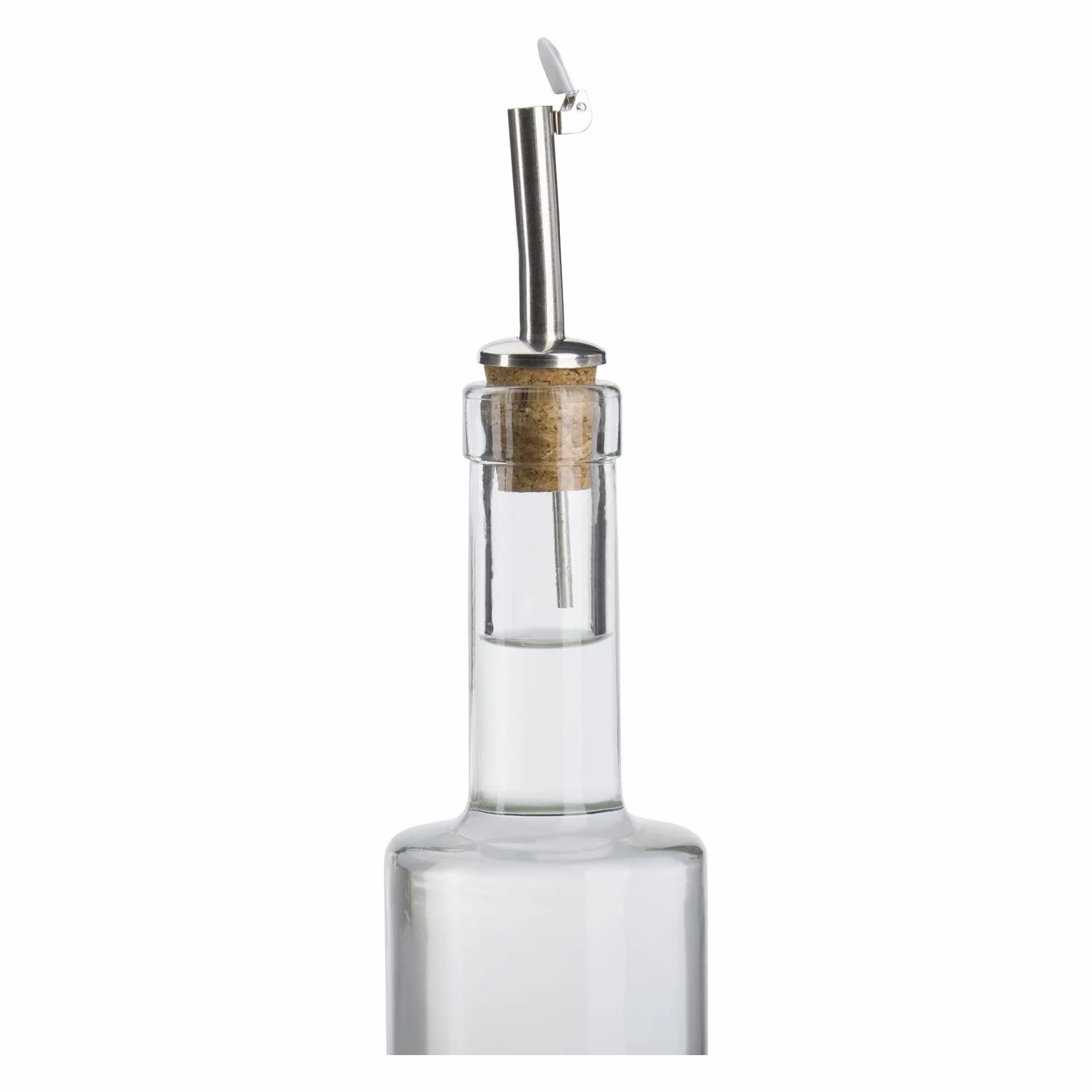 Westmark 2 Beccucci per Bottiglie di Liquori, Olio e Aceto, Acciaio Inossidabile, Argento