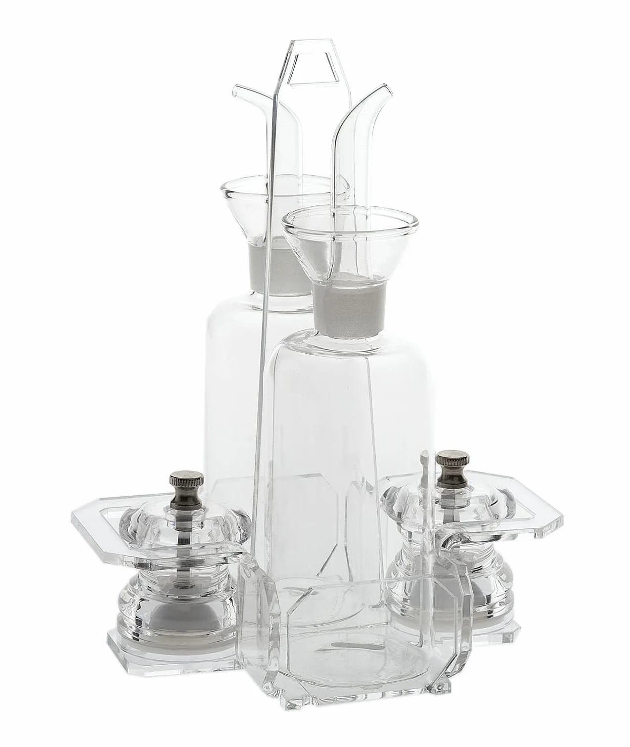Agplex menage cucina con macinini integrati set sale e pepe 250 ml Made in Italy