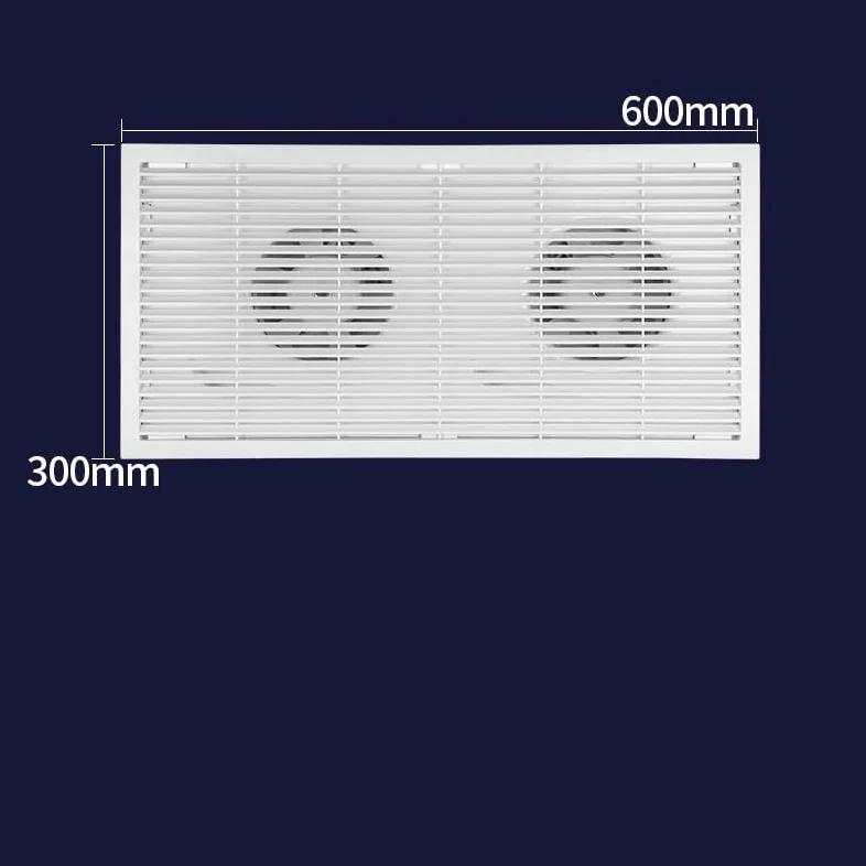 Ventilatore da pavimento, ventilatore di ventilazione, doppio motore, potente e silenzioso, ventilatore di scarico in cartongesso integrato nel soffitto, ventilatore di estrazione per bagno