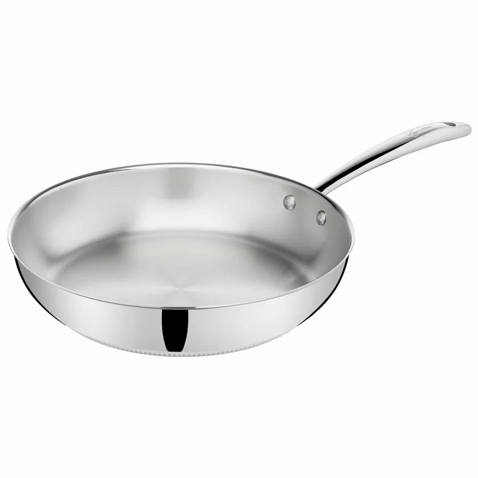 Lagostina Accademia Lagofusion Padella, Acciaio Inox con Maniglia rivettata, Diametro 26 cm