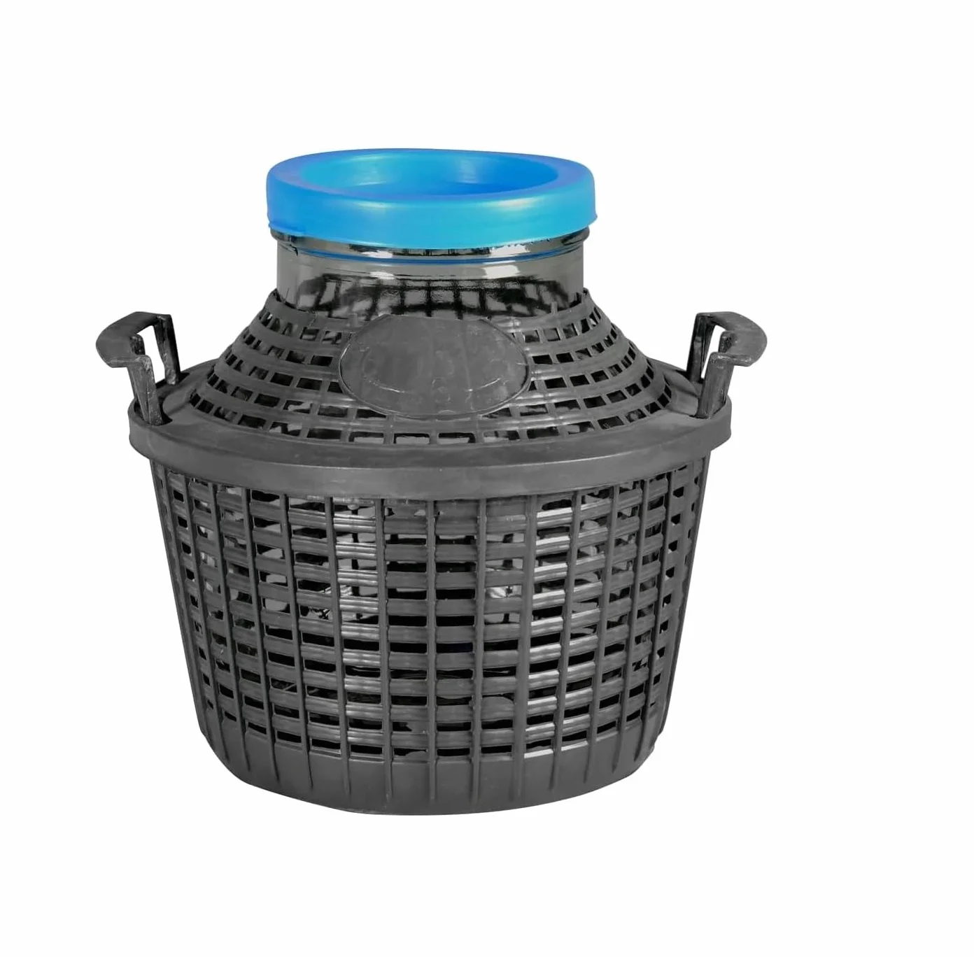 Damigiana 10 Litri Bocca Larga con Tappo in Plastica