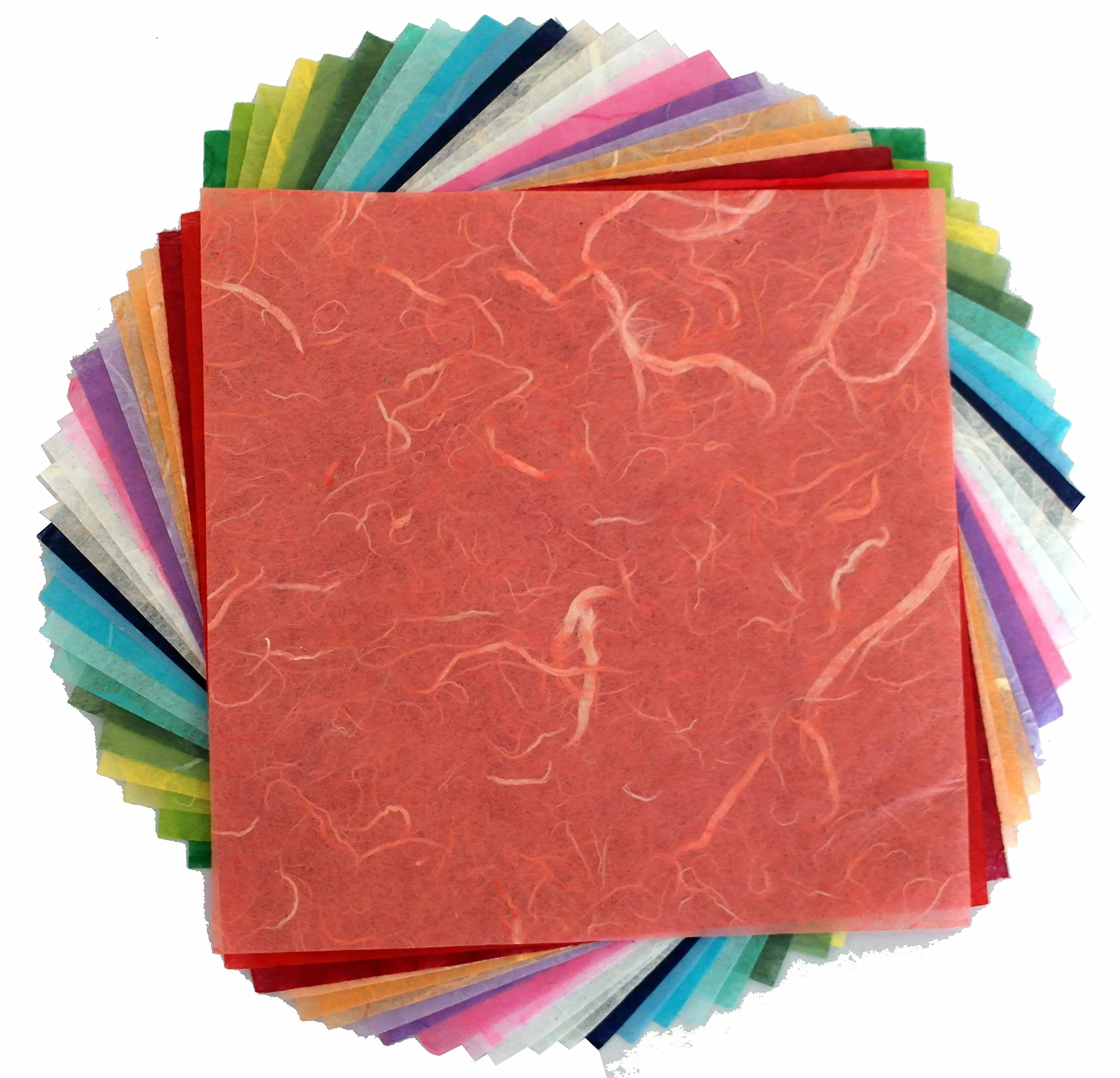 Carta quadrata per origami 15,2 x 15,2 cm 25 colori fronte-retro