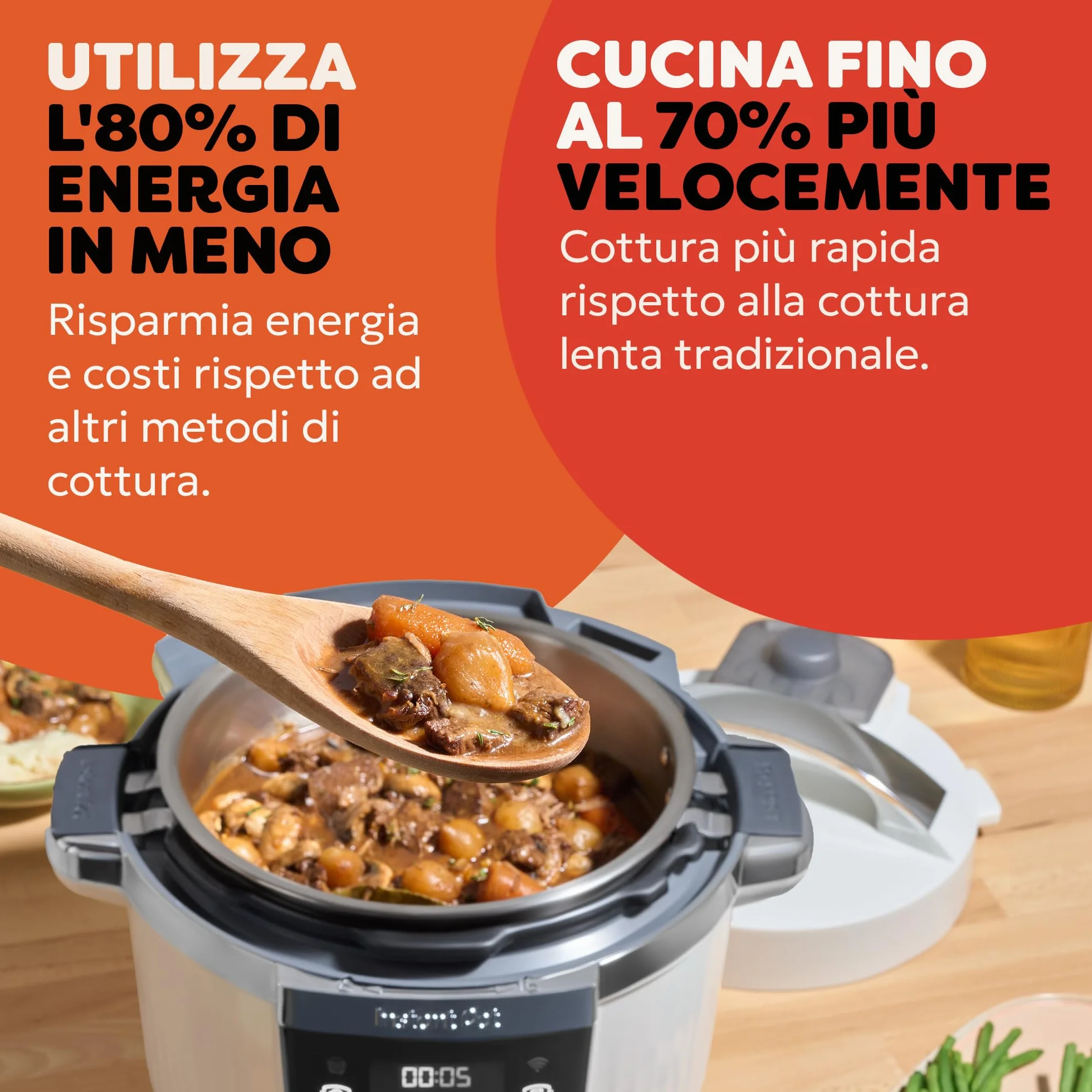 Instant Pot Pro multicooker 10 in 1 5,7 l bianco pentola a pressione