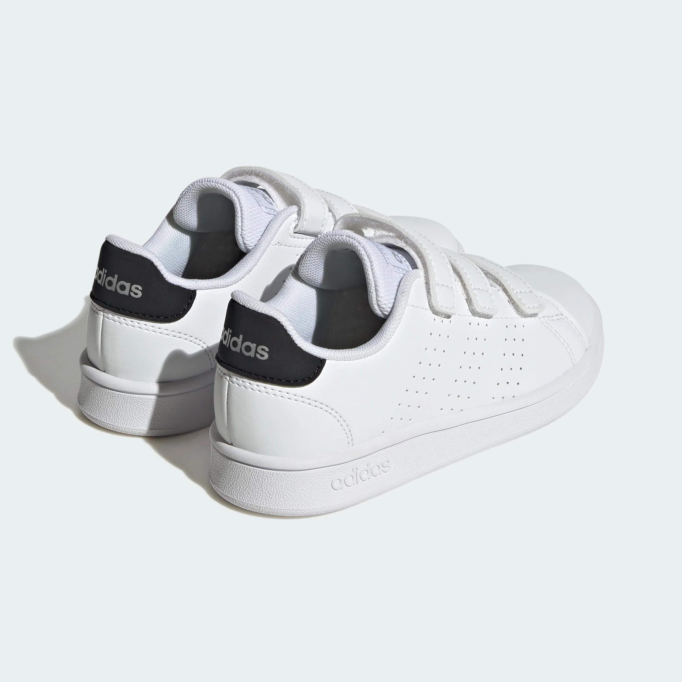 Adidas Kids Scarpe Advantage Court Lifestyle Chiusura a Strappo