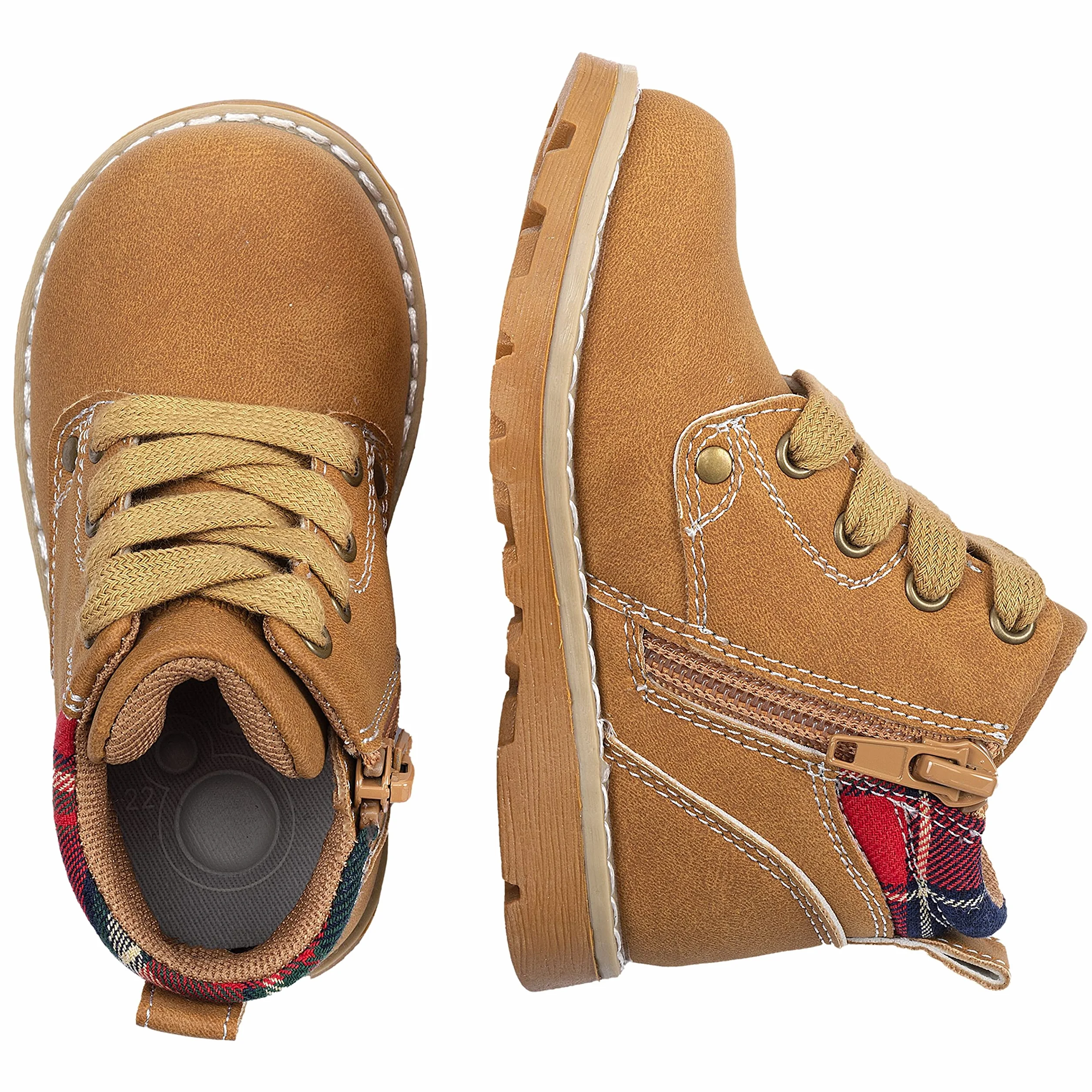 Chicco, Scarponcini Bambino, con Comoda Chiusura con Zip Laterale, Polacchini Comodi, Flessibili e Traspiranti, Ideali per Autunno e Inverno, Scarpe Bambino, Designed in Italy