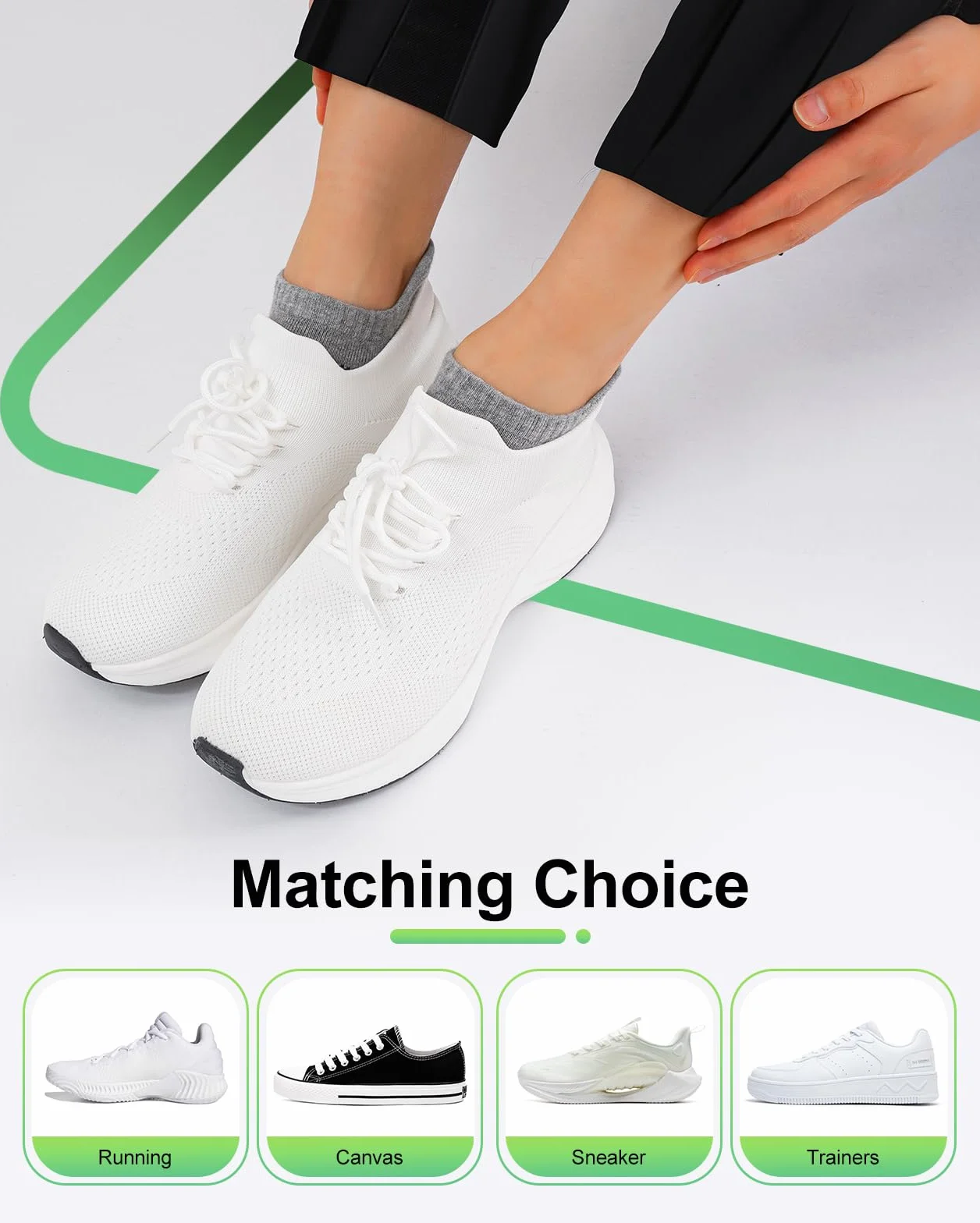 Niorasen Calzini Uomo 10 Pares Traspirante Cotone Estive