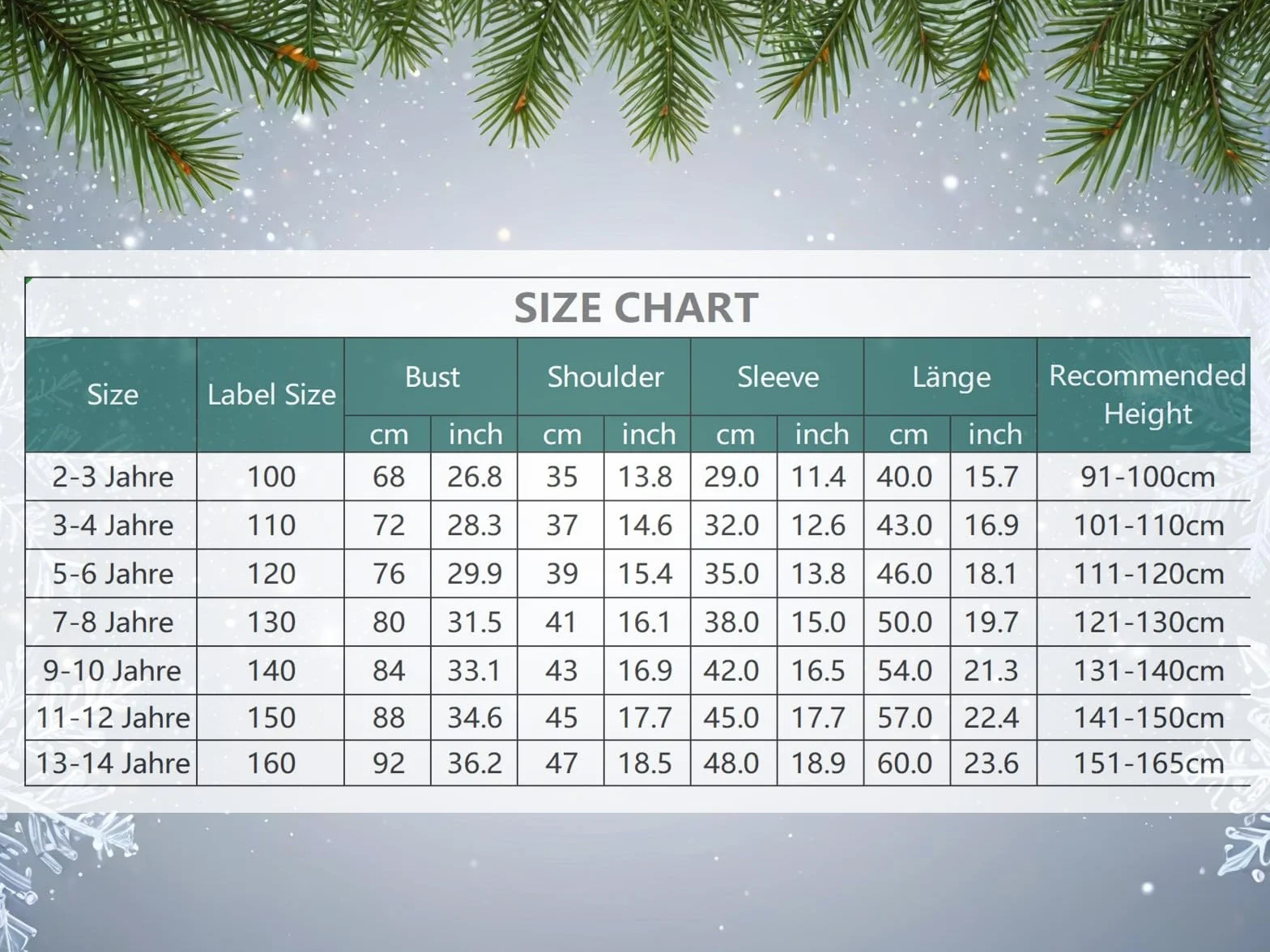 Felpe di Natale Rosso Ragazza Casual Manica Lunga Maglione di Natale Bambini Cotone Manica Lunga Stampa Natale Top 2-14 Anni