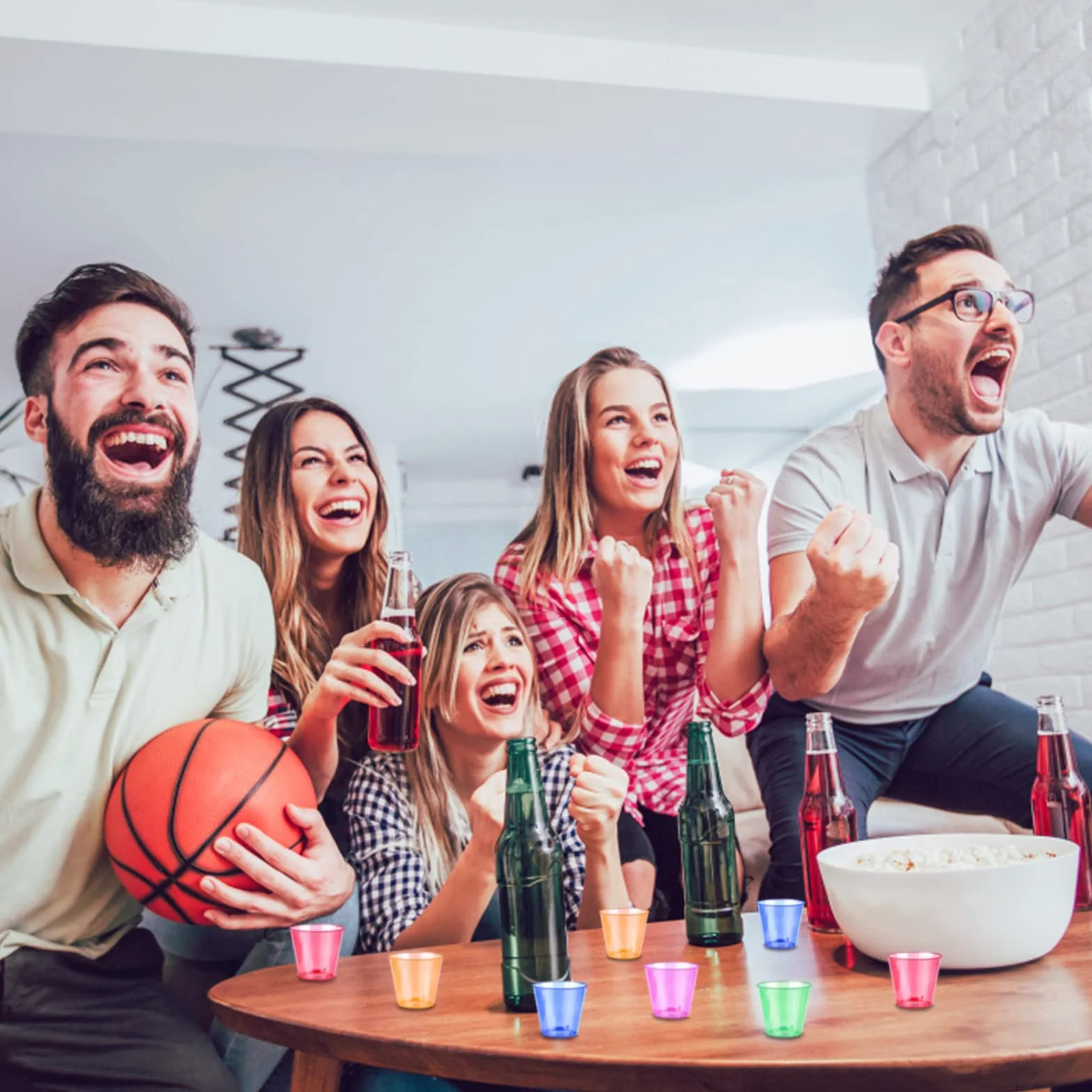 50 bicchieri da liquore in plastica 35 ml riutilizzabili per feste