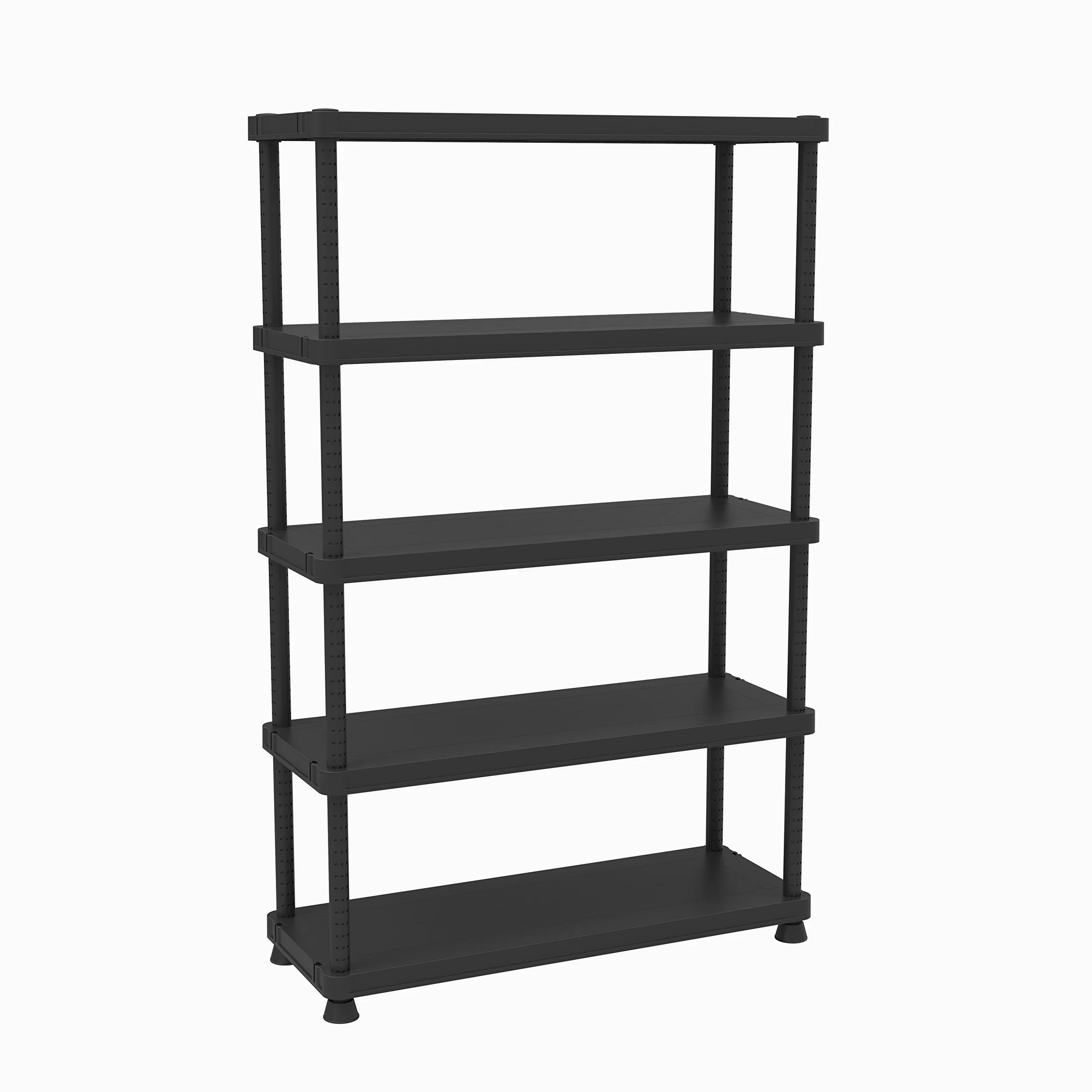 Terry, Scaffale 12045-5c, Scaffale Modulare a 5 Ripiani, da Interno Esterno. Materiale: Plastica, Dimensioni: 120x45x187,5 cm