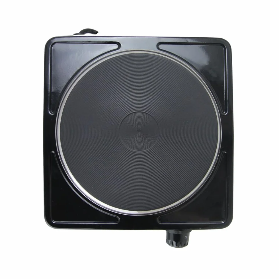 Fornello Elettrico Da Campeggio; 1500w 18,5 CM Da Campeggio; Fornello elettrico 1 piastra; Elettrico Portatile