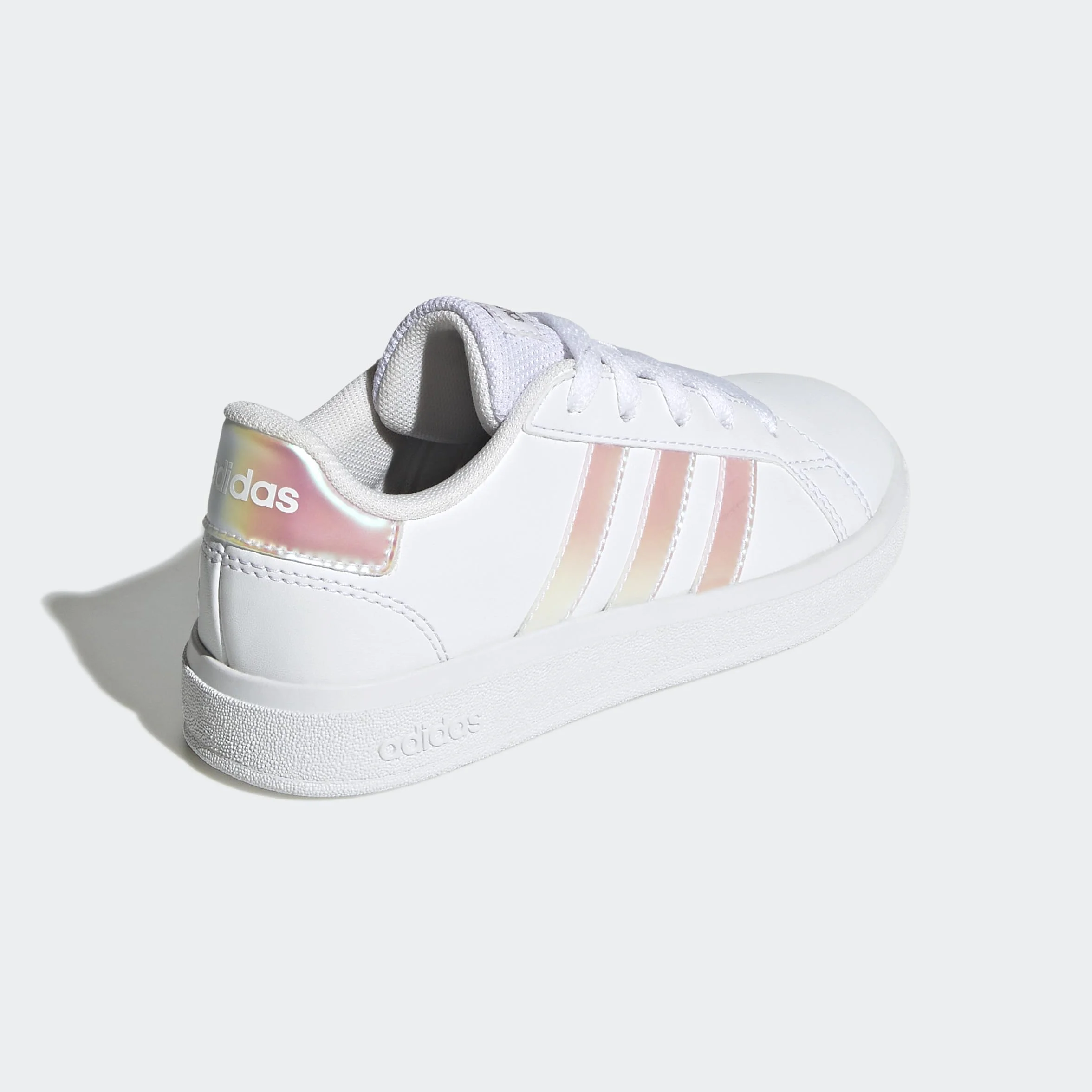 Adidas Grand Court Lifestyle Lace Tennis Scarpe Unisex Bambini Ragazzi