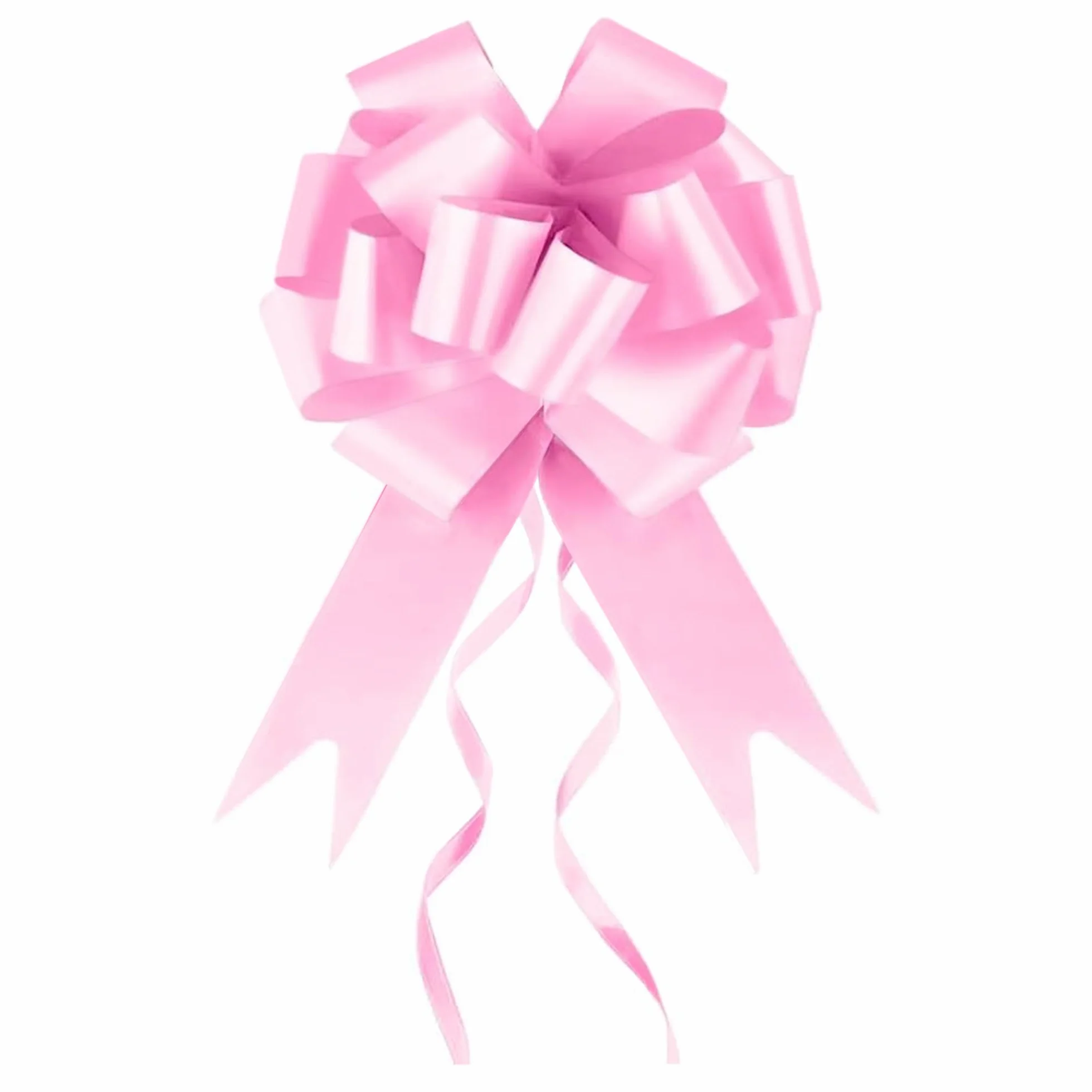 5CM Fiocchi Regalo Grandi,60 Pezzi Archi da Regalo Fiocchi,Matrimonio Coccarde Fiocco per Fiocchi Matrimonio per Mazzi di Cesti per Auto per Feste di Natale e Matrimoni Fioristi (Rosa)