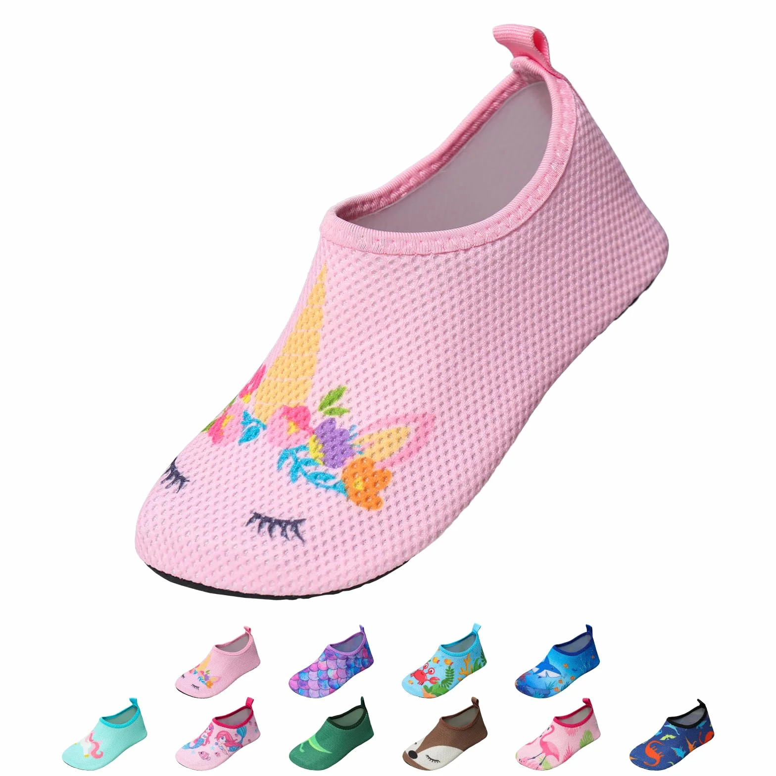 EDOTON Scarpe da Acqua Bambini Scarpe da Immersione Rapida Asciugatura Scarpe da Spiaggia Acquatiche Estive