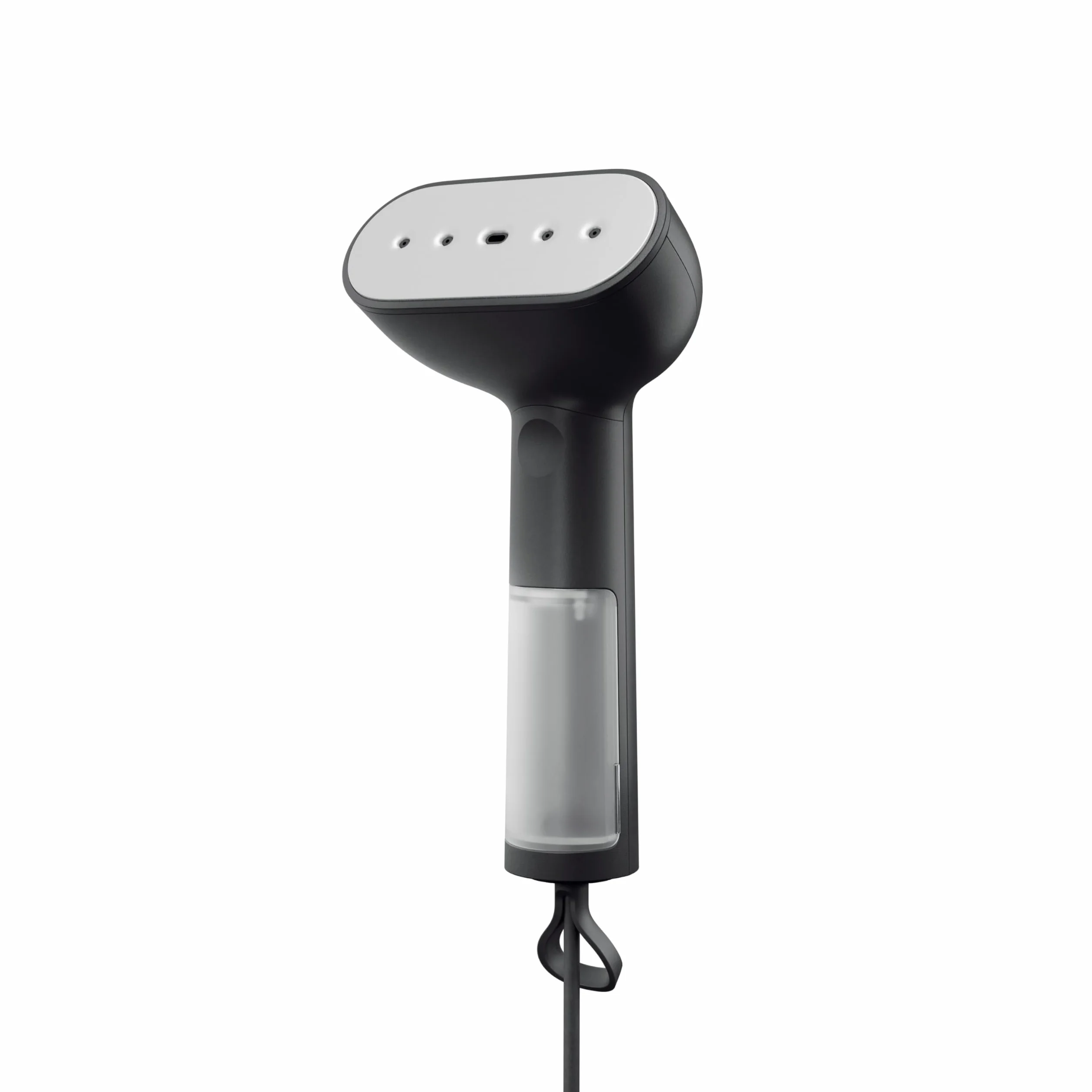 Steamery Ferro da stiro a vapore portatile Cirrus X, 1200 W, emissione di vapore 20 g/min, riscaldamento in 20 secondi, portatile, stile minimalistico, design scandinavo, Nero