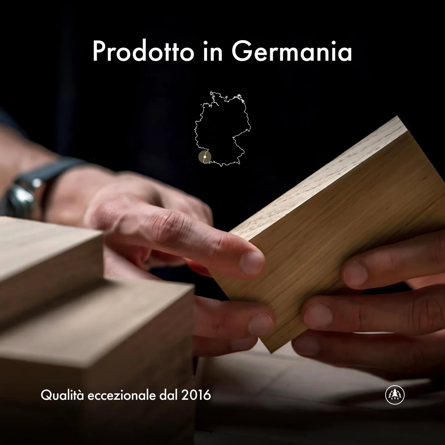 Affilacoltelli a rullo HORL 2 quercia - Made in Germany - Kit per affilare facilmente i coltelli - Affilacoltelli a rullo con supporto magnetico a 15 e 20 gradi