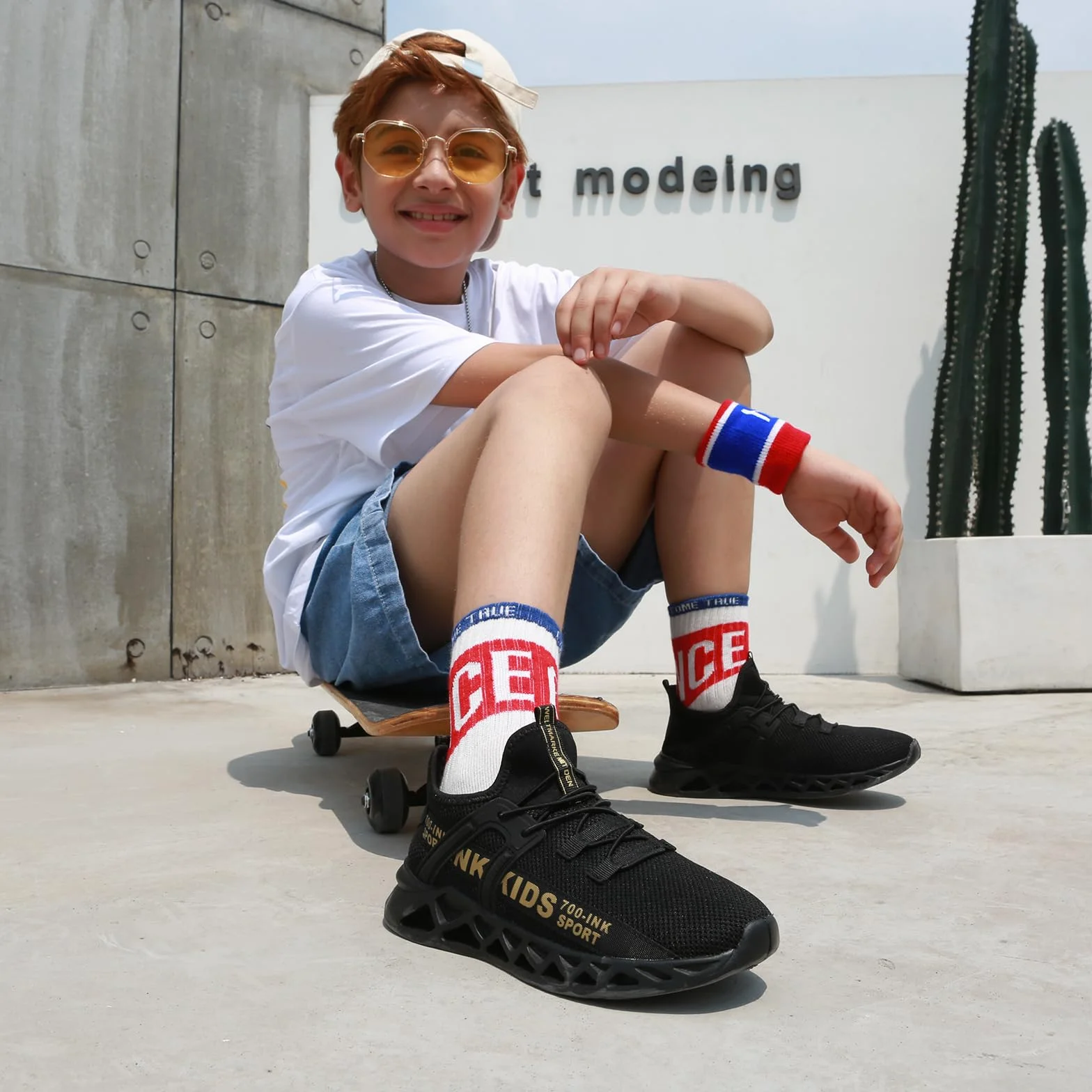 Bambina Scarpe da Ginnastica Leggero Mesh Atletico Unisex Sneaker