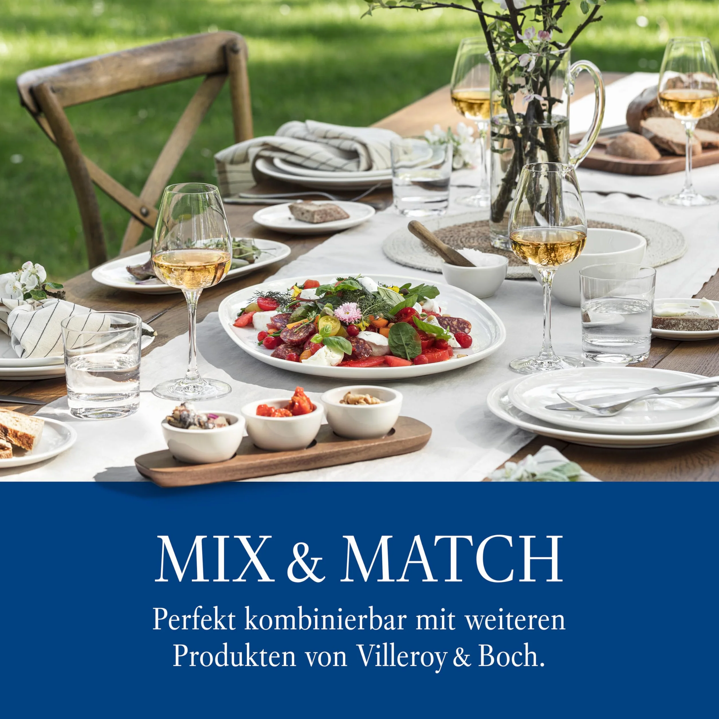 Villeroy & Boch for Me Coffee, Premium Porcellain, Bianco, Set per 4 Persone, 12 Pezzi
