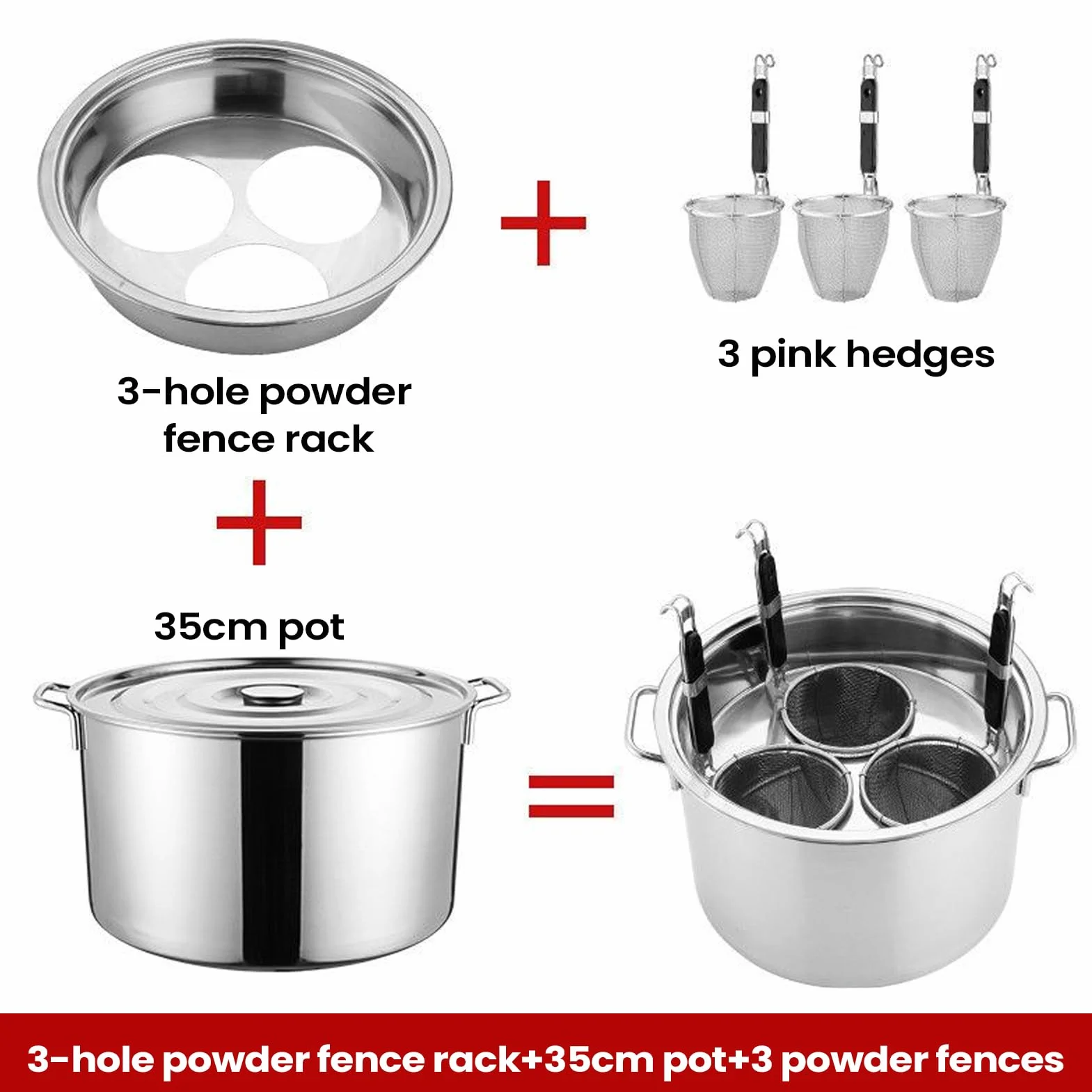 Pentola per pasta con cestello | Forniture per bollire noodle in acciaio inox – Pentola con colino, per principianti professionisti, preparazione pasti, feste, riunioni di famiglia, verdure, zuppe