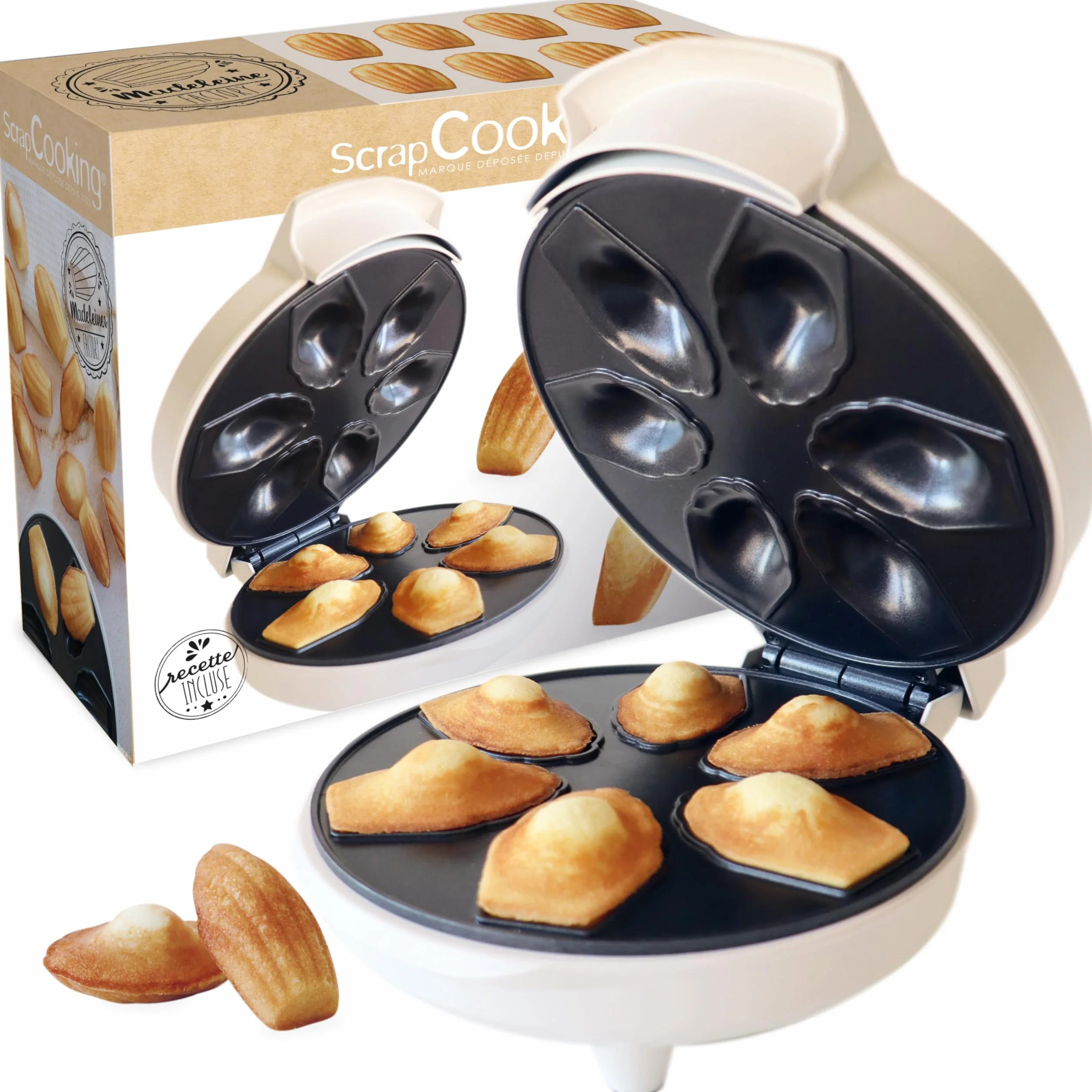 ScrapCooking - Madeleines Factory - Apparecchio per Realizzare la sua Madeleine Casa - 3891