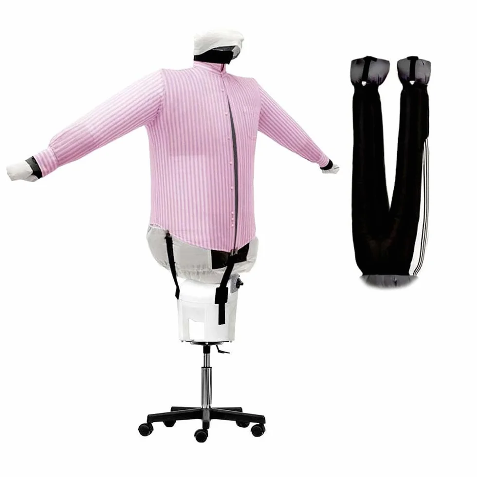 EOLO Stirasciugatrice SA05 SP ECO Stira Asciuga Camicie Camicette Pantaloni Stiro Facile Manichino Ferro Verticale Stiratrice Supporto 5 Ruote 3 Programmi Made in Italy Garanzia 5 Anni Efficienza A++