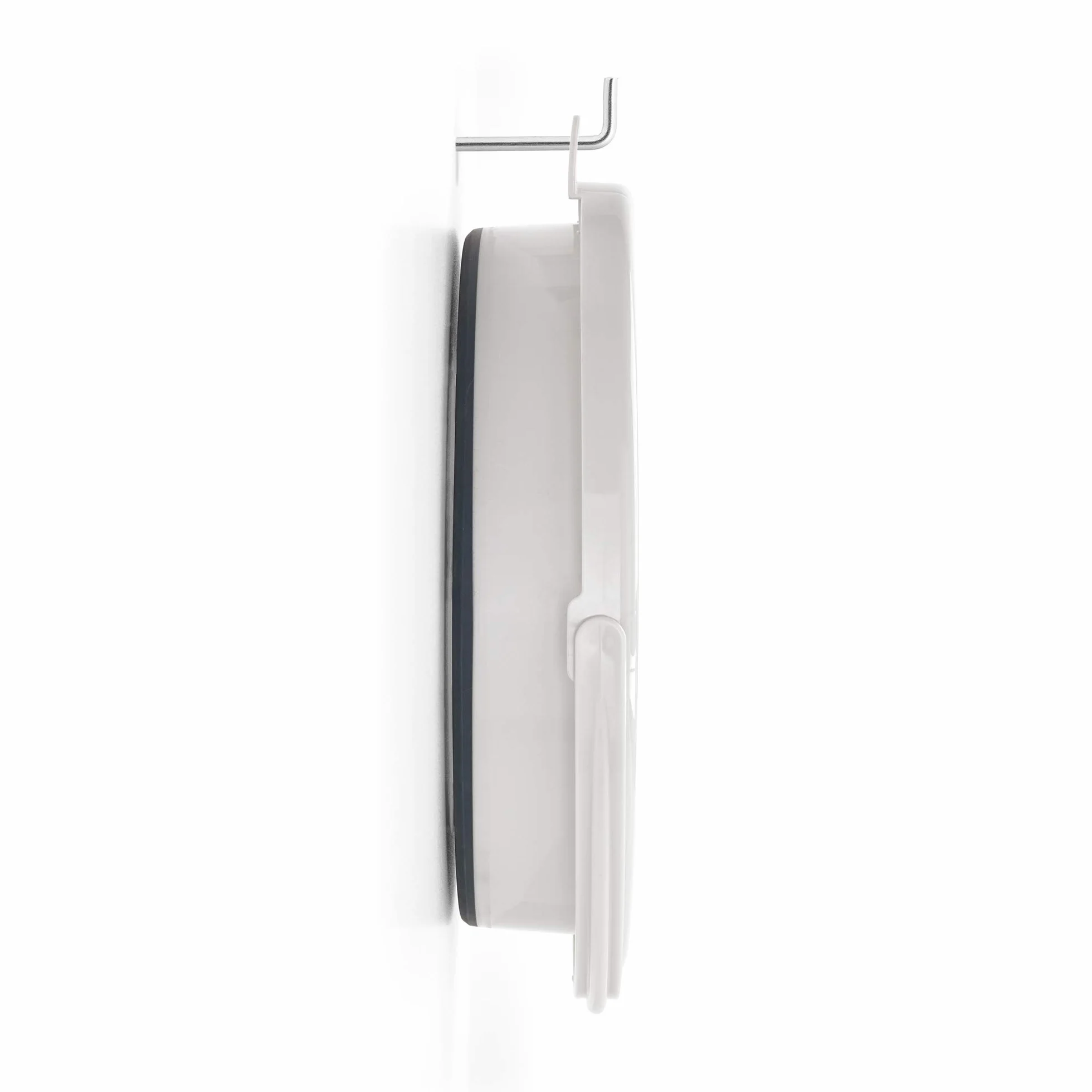 Mery - Secchio Pieghevole da 12 Litri, in Polipropilene + termoplastica, Grigio Chiaro e Scuro, 35 x 26 cm, Piegato 35 x 6,50 cm