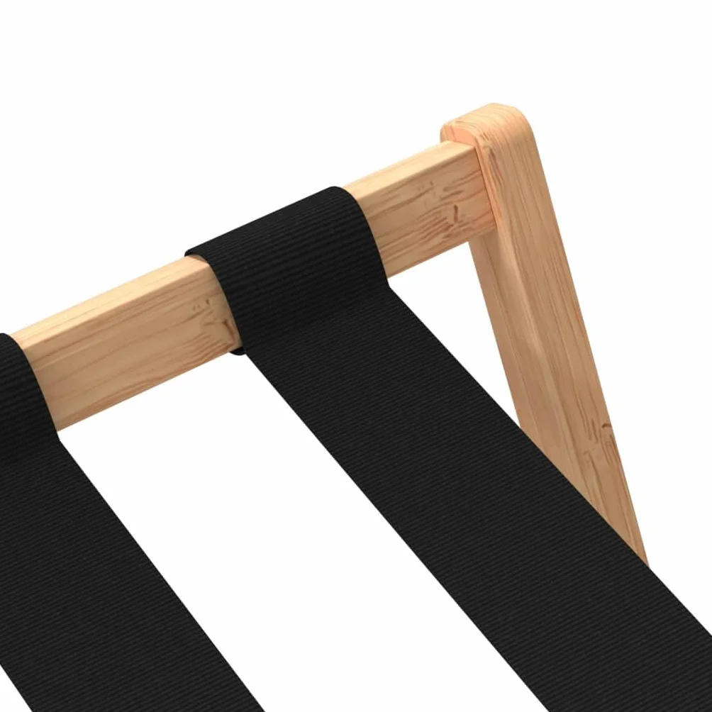 vidaXL Portabagagli 68,5x38x58 cm Bambù