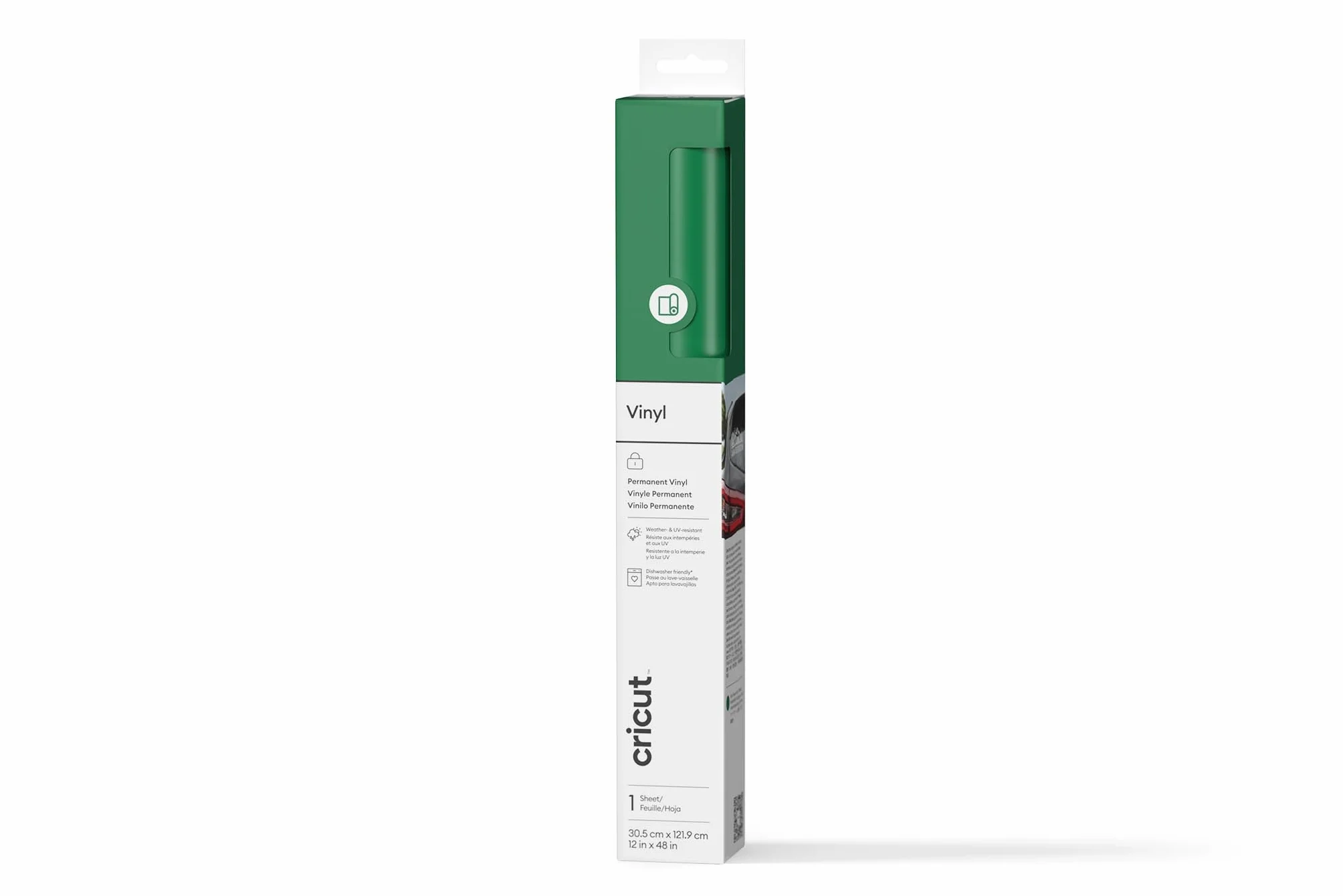 Cricut Vinile Permanente 30 x 120 cm Verde Kelly