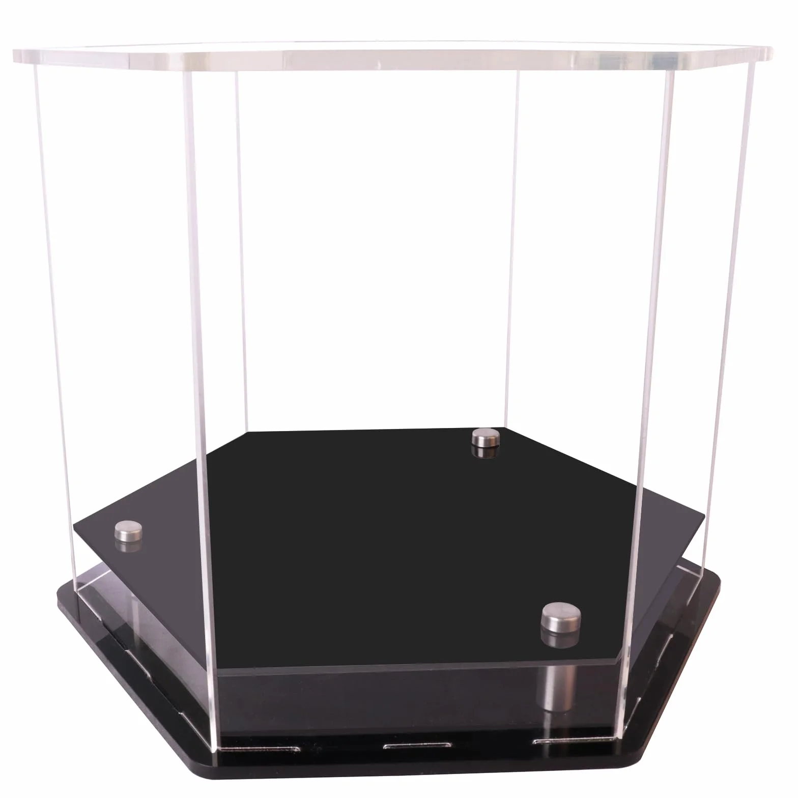 Espositore trasparente per cappelli 24 x 21 x 20 cm