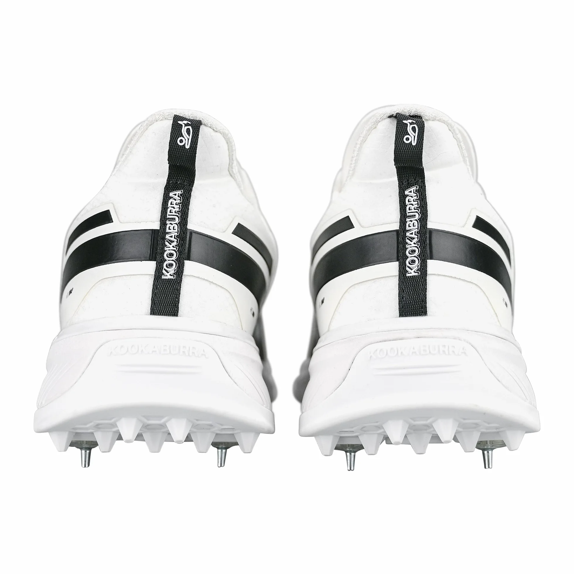KOOKABURRA KC Players Spike Cricket Shoe - White/Black