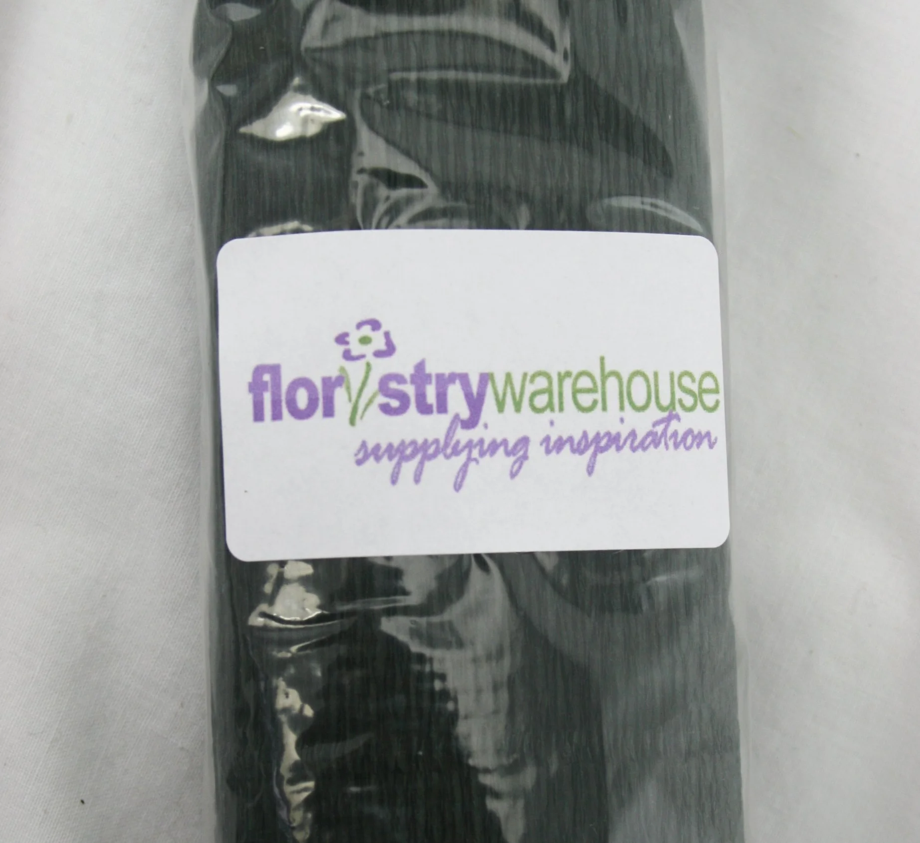 Rotolo carta crespa italiana 50 cm x 2,5 m Nero