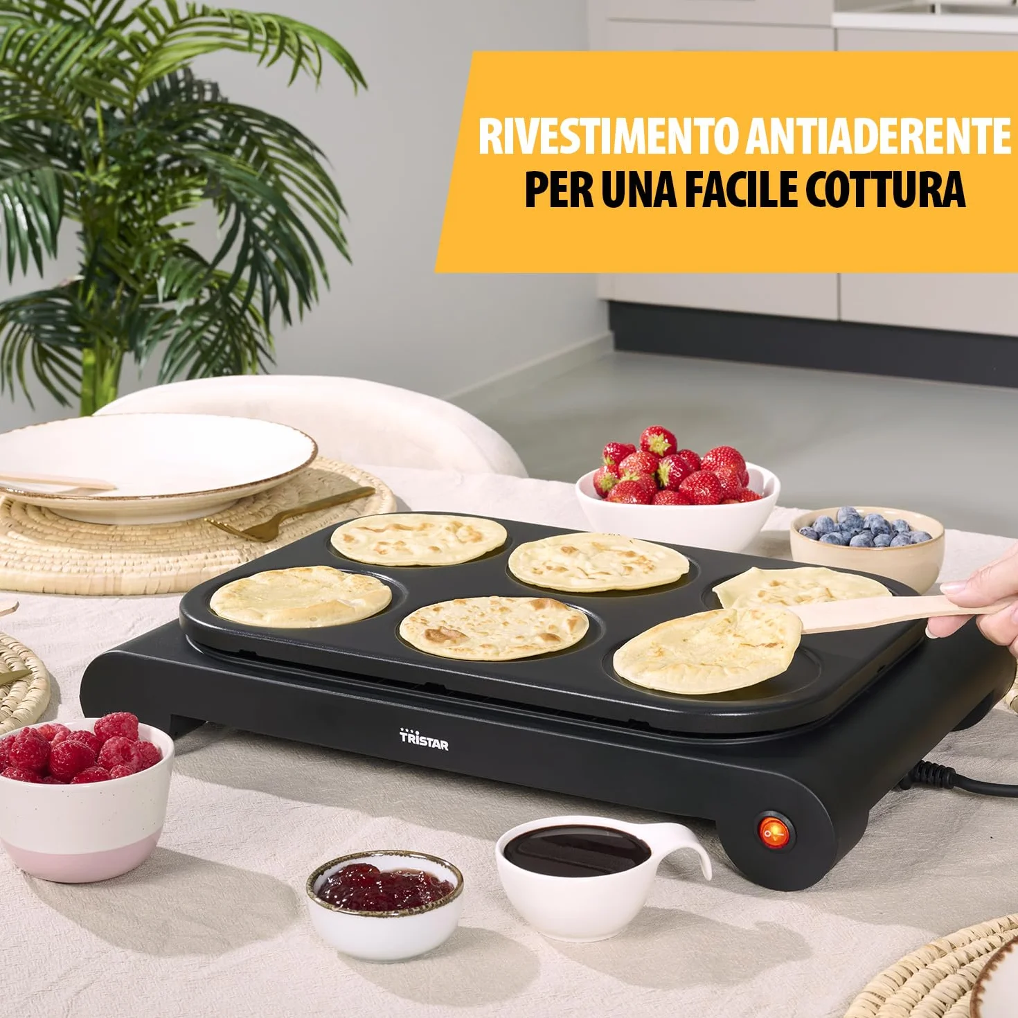 Tristar BP-2827 Set wok party 1000 W elektryczna patelnia