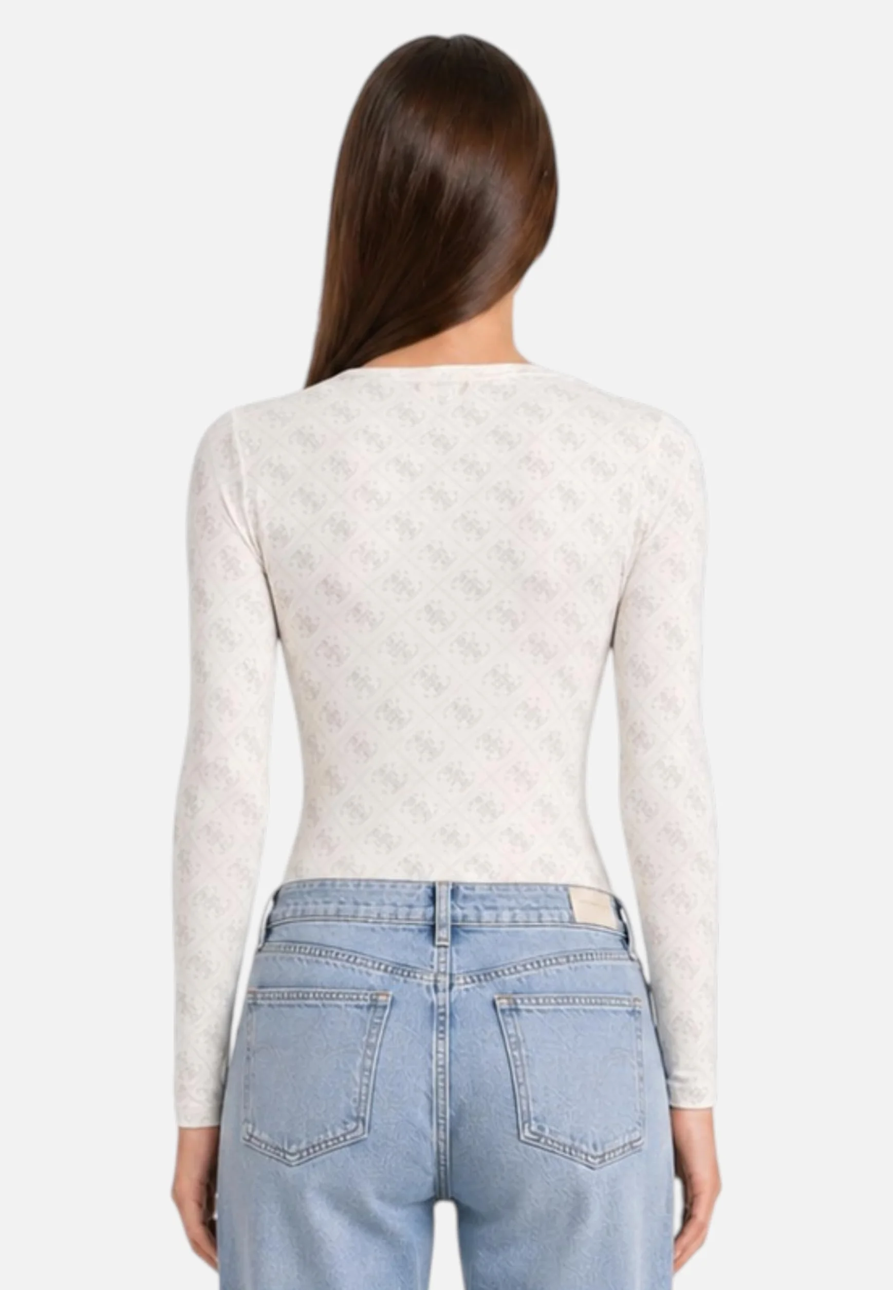 GUESS Donna Body Manica lunga Viscosa W5BP09K68D2